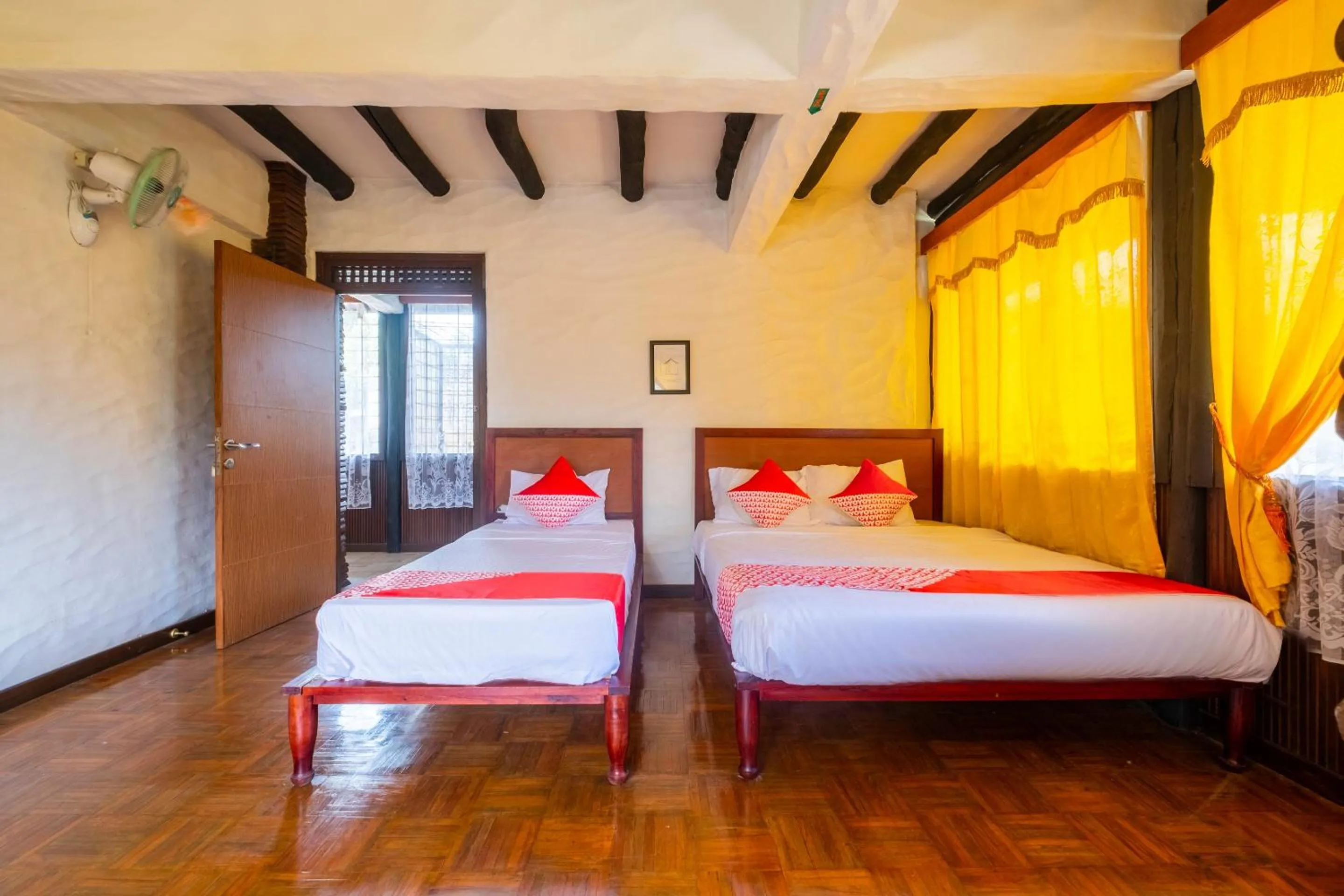 Bedroom, Bed in Capital O 2640 Cottage GS Rumah Kayu Syariah