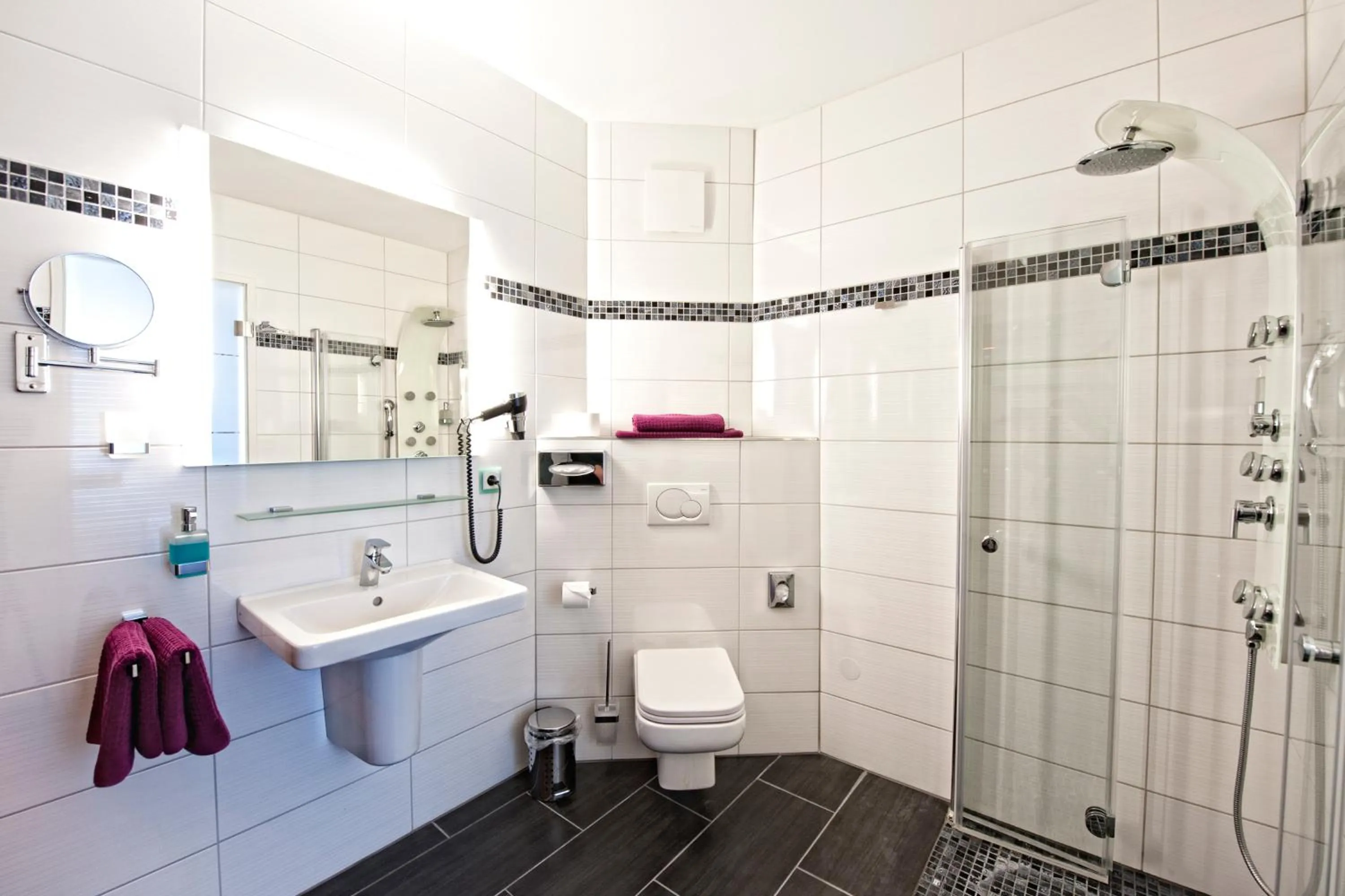 Bathroom in Hotel Jungstil