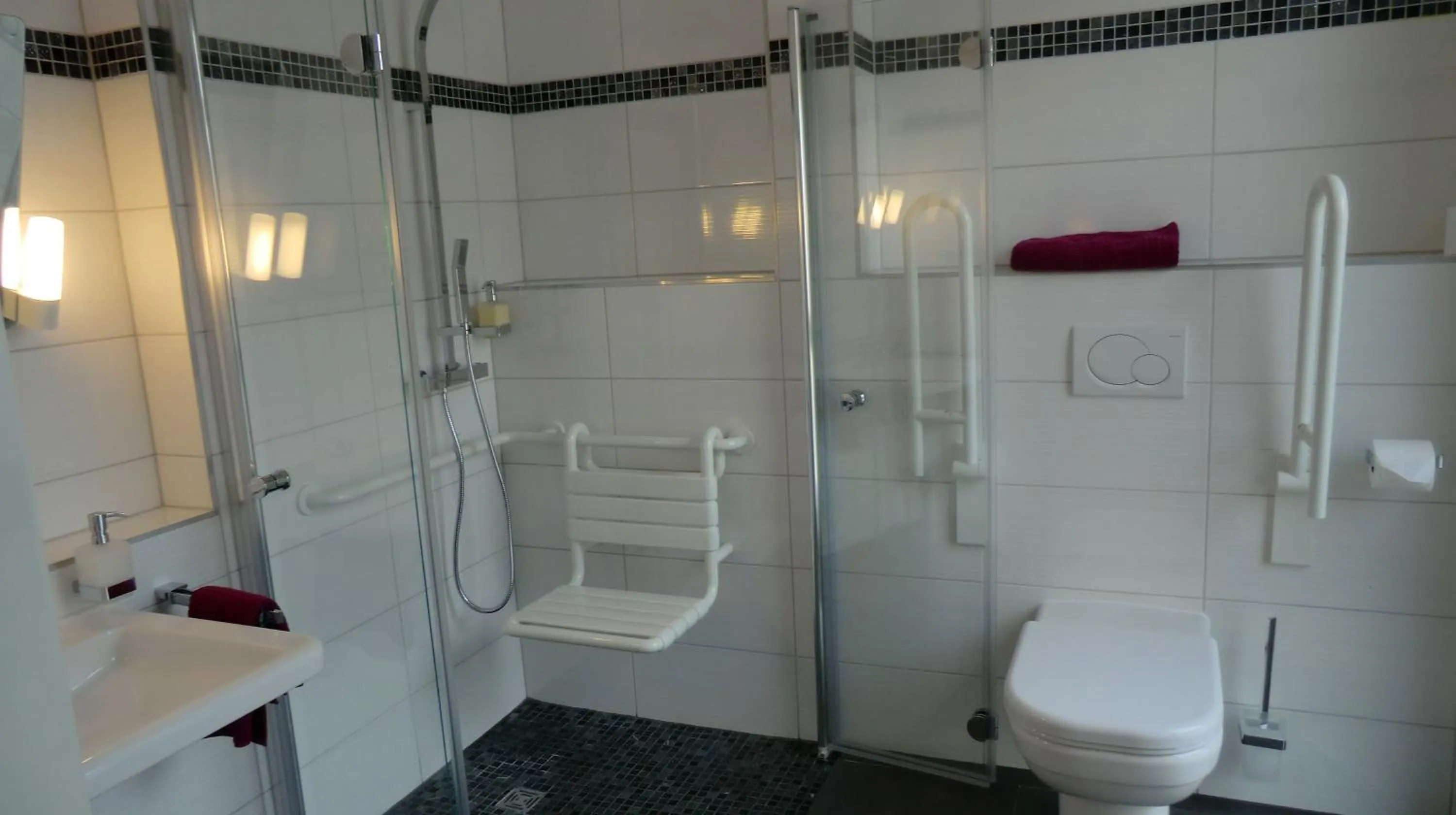 Bathroom in Hotel Jungstil