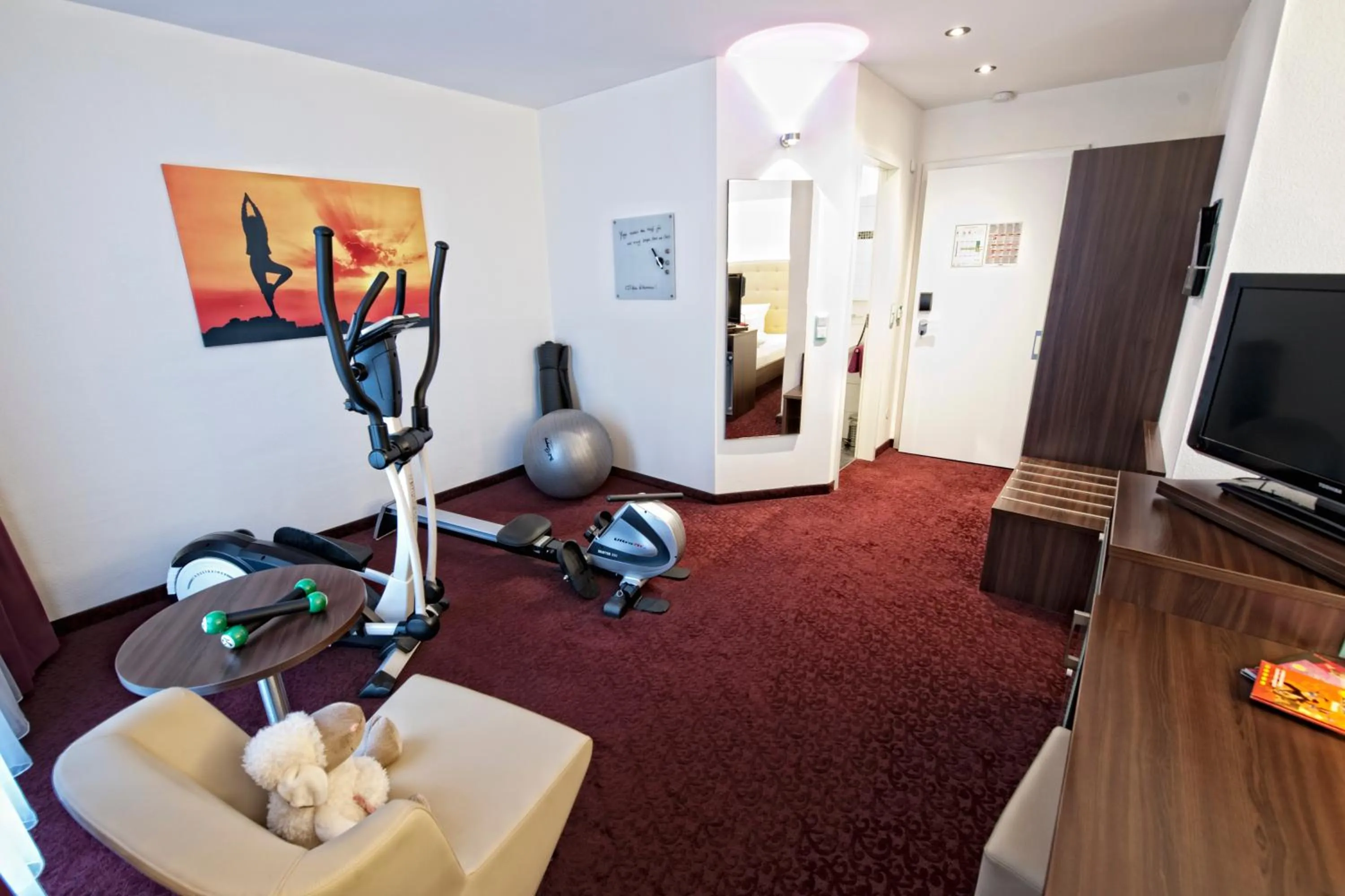 Fitness centre/facilities in Hotel Jungstil