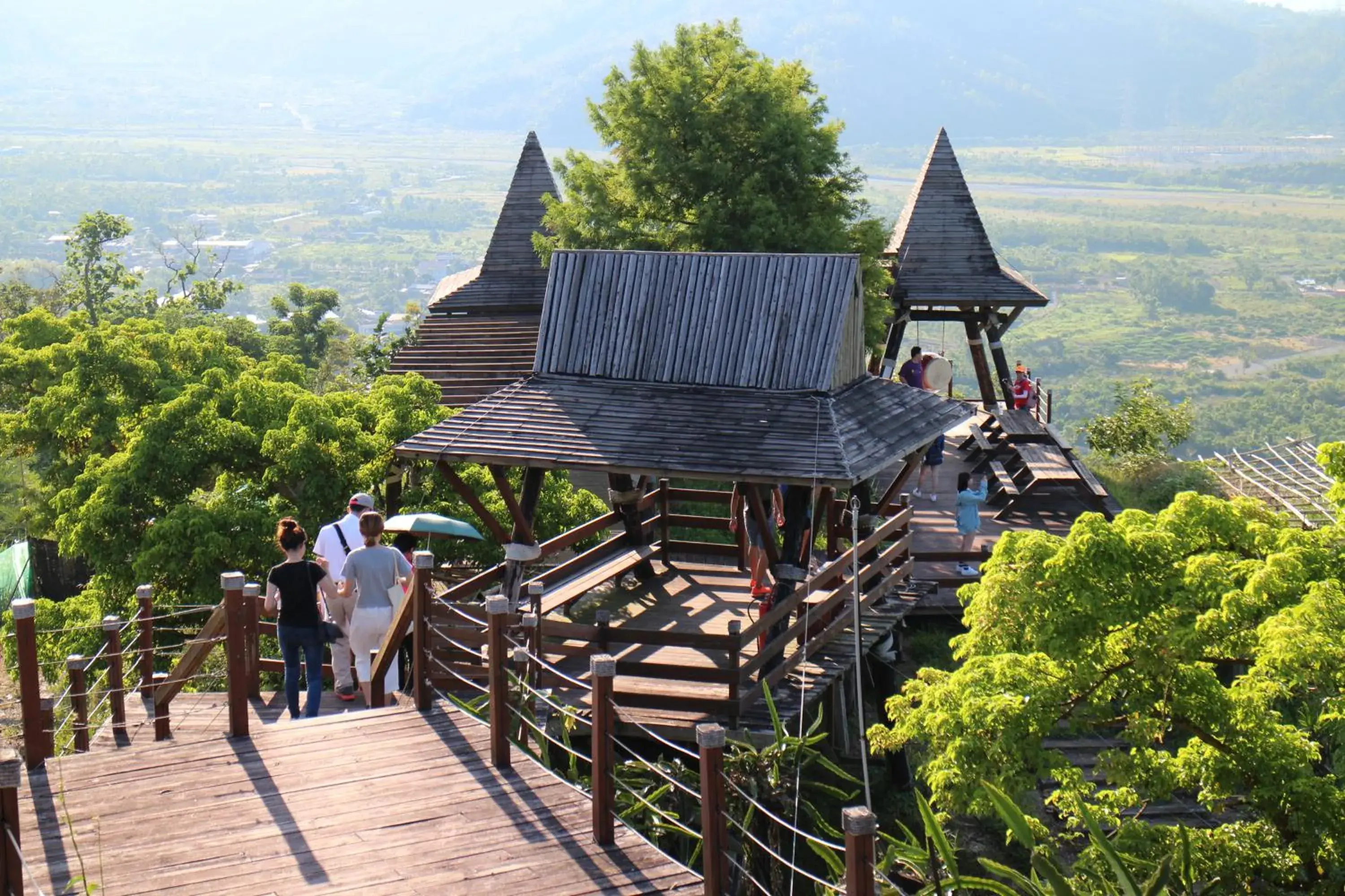 Garden view in Shangrila Leisure Farm Garden view in Shangrila Leisure Farm