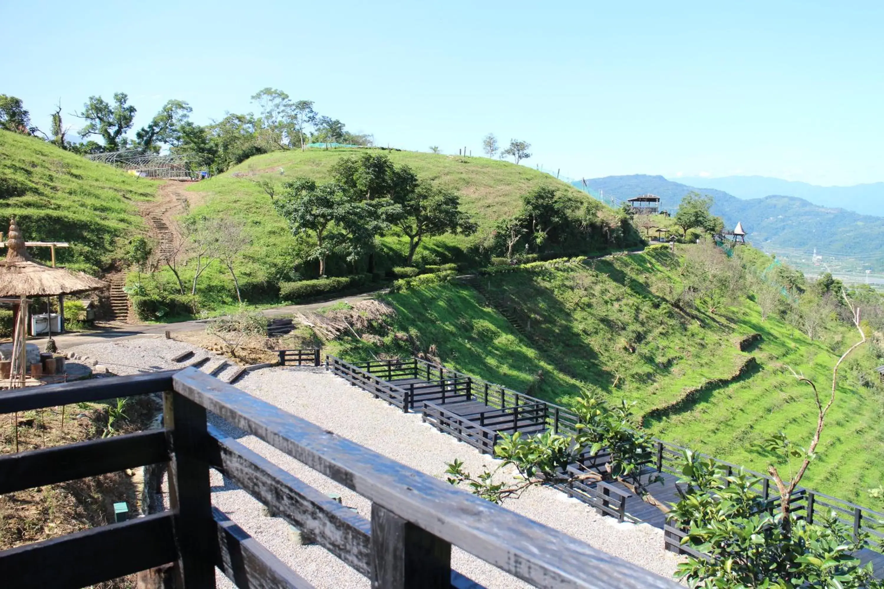 Garden view in Shangrila Leisure Farm Garden view in Shangrila Leisure Farm