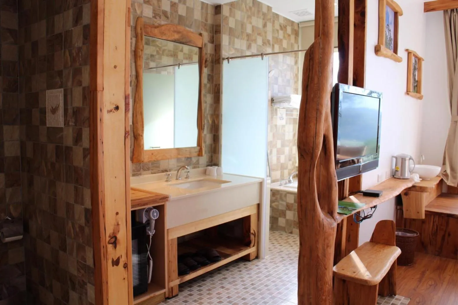 Bathroom in Shangrila Leisure Farm