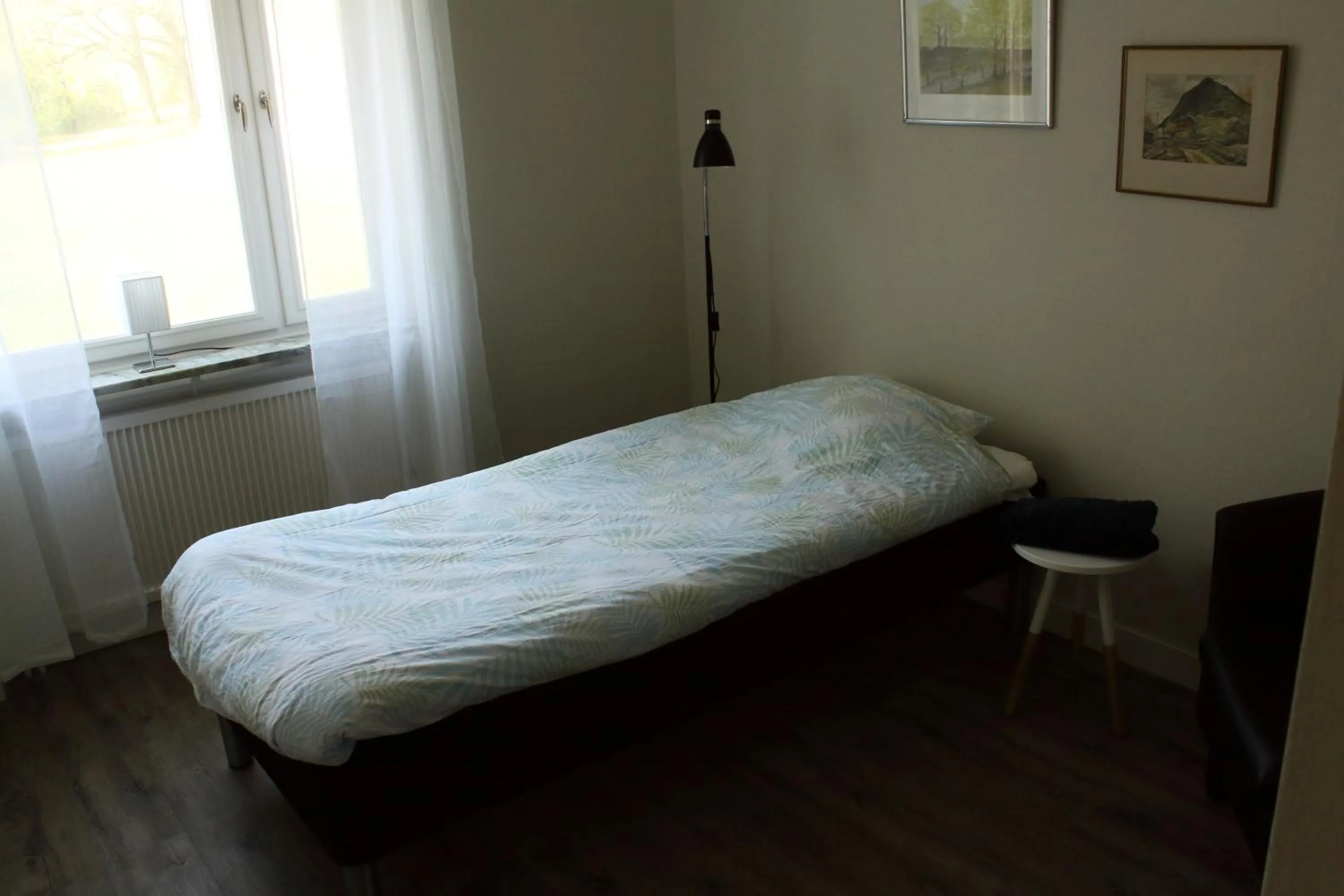 Bed in Ekbackens Vandrarhem