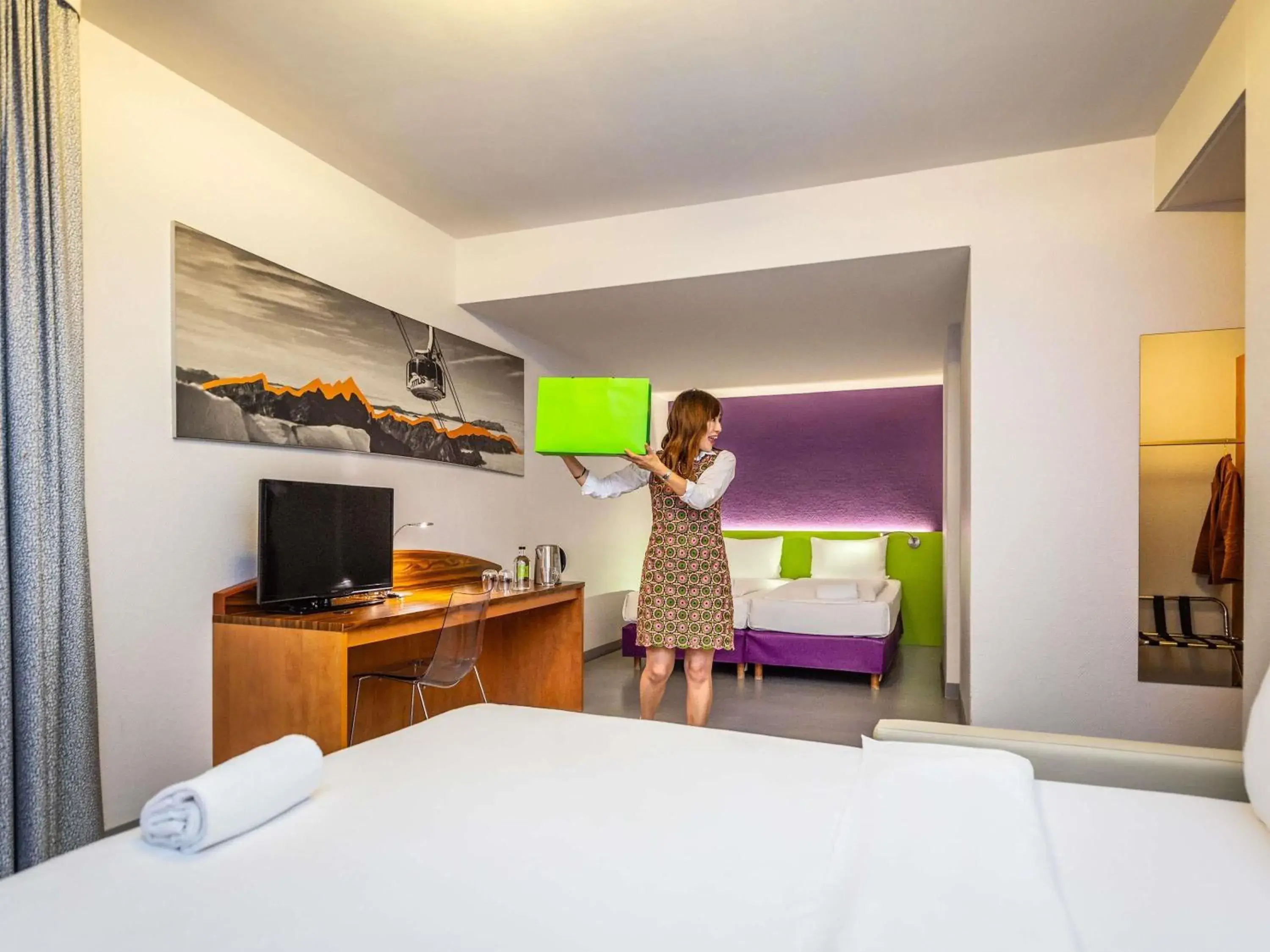 Bedroom, Bed in ibis Styles Luzern Bedroom, Bed in ibis Styles Luzern
