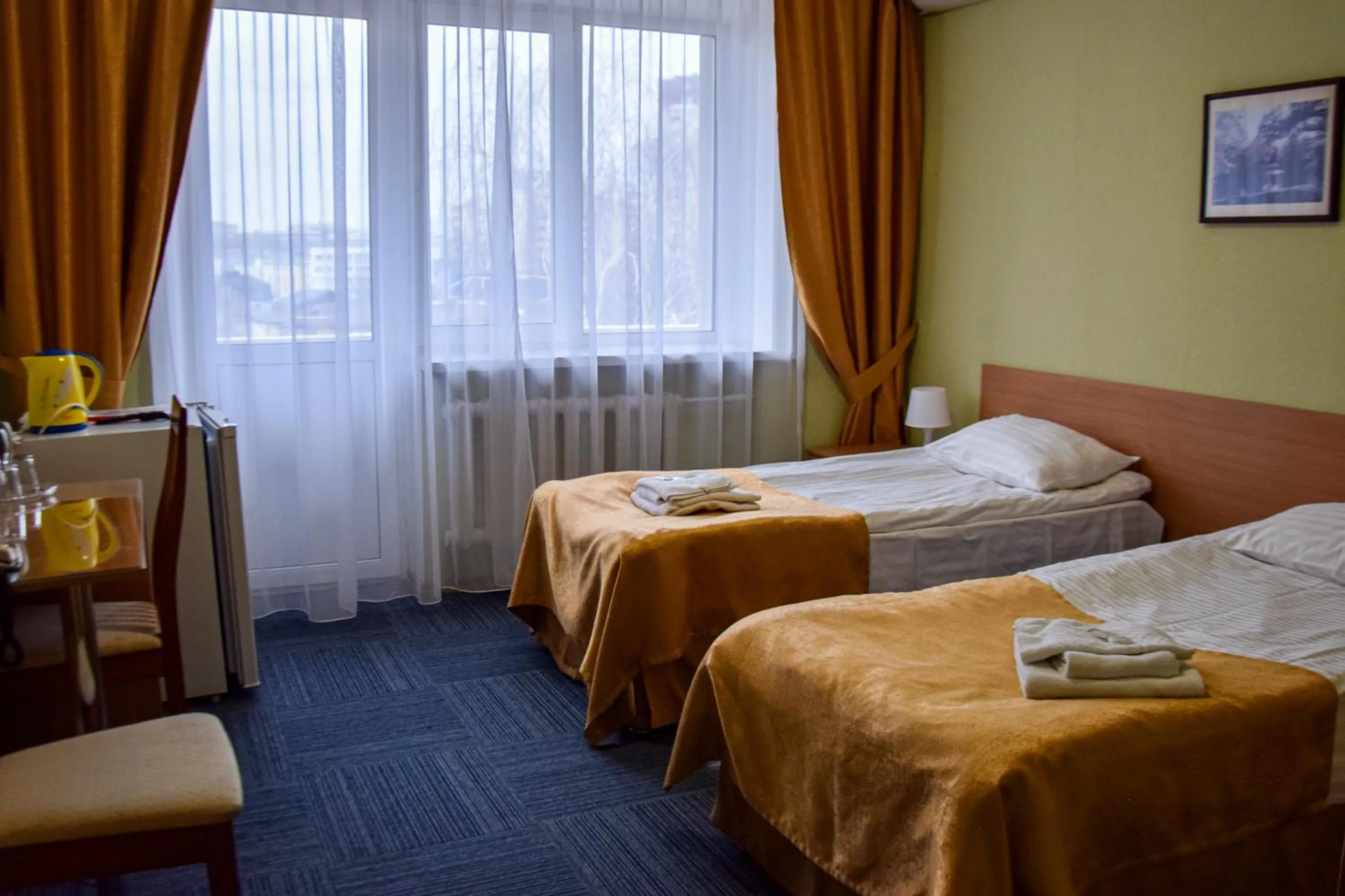Photo of the whole room, Bed in Dnipro Hotel