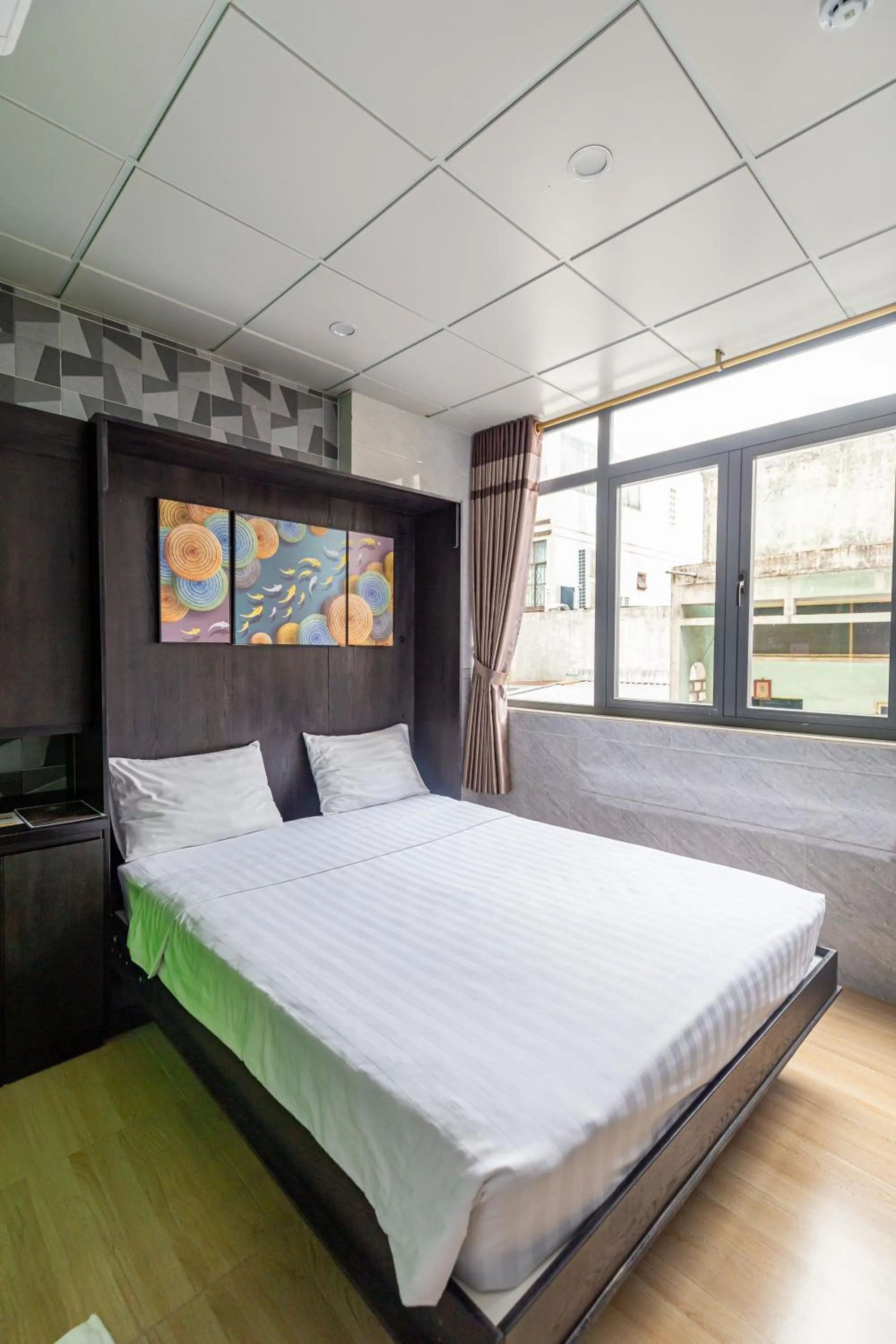 Bed in Cola's Homestay