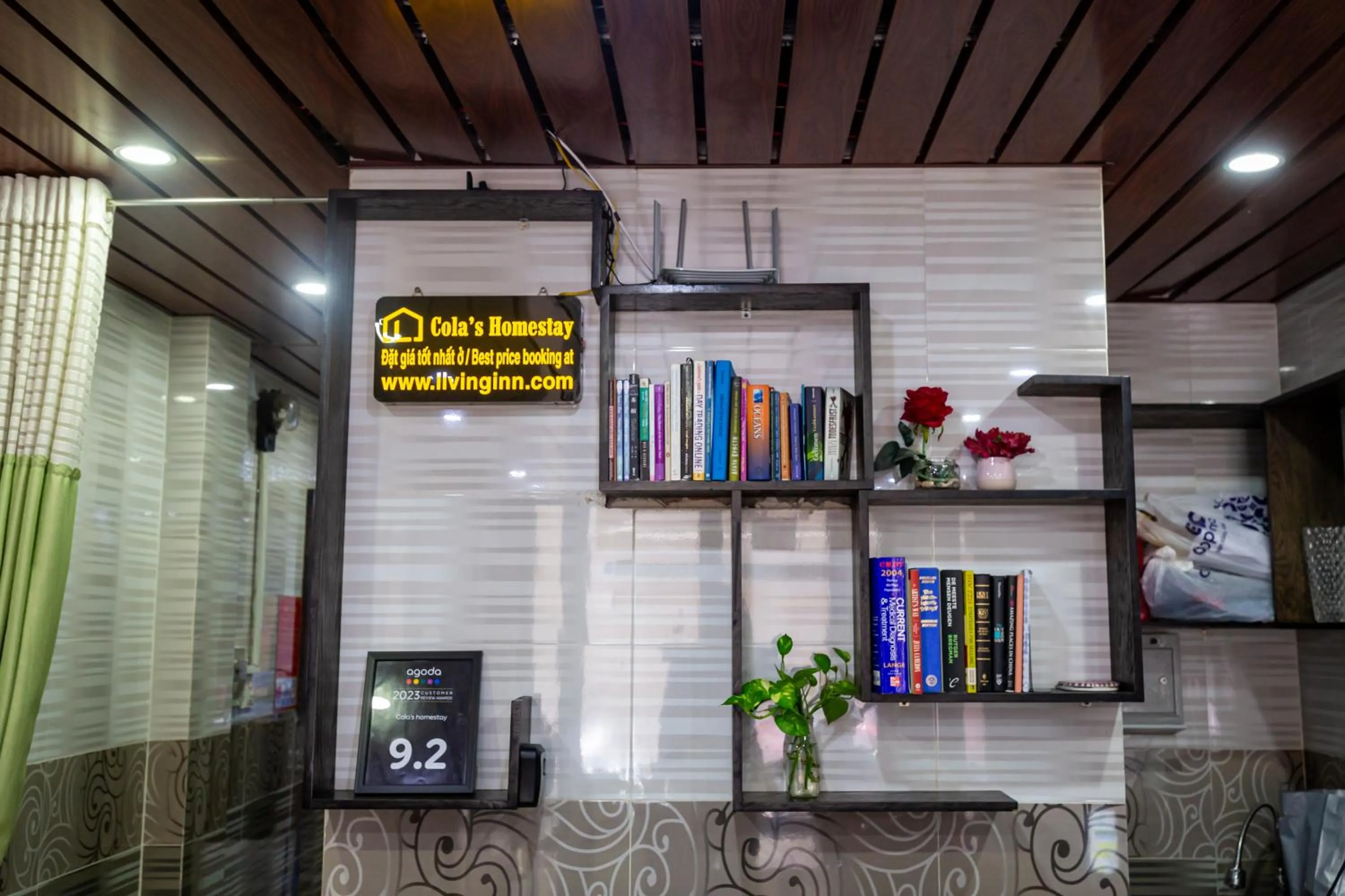 Lobby or reception in Cola's Homestay