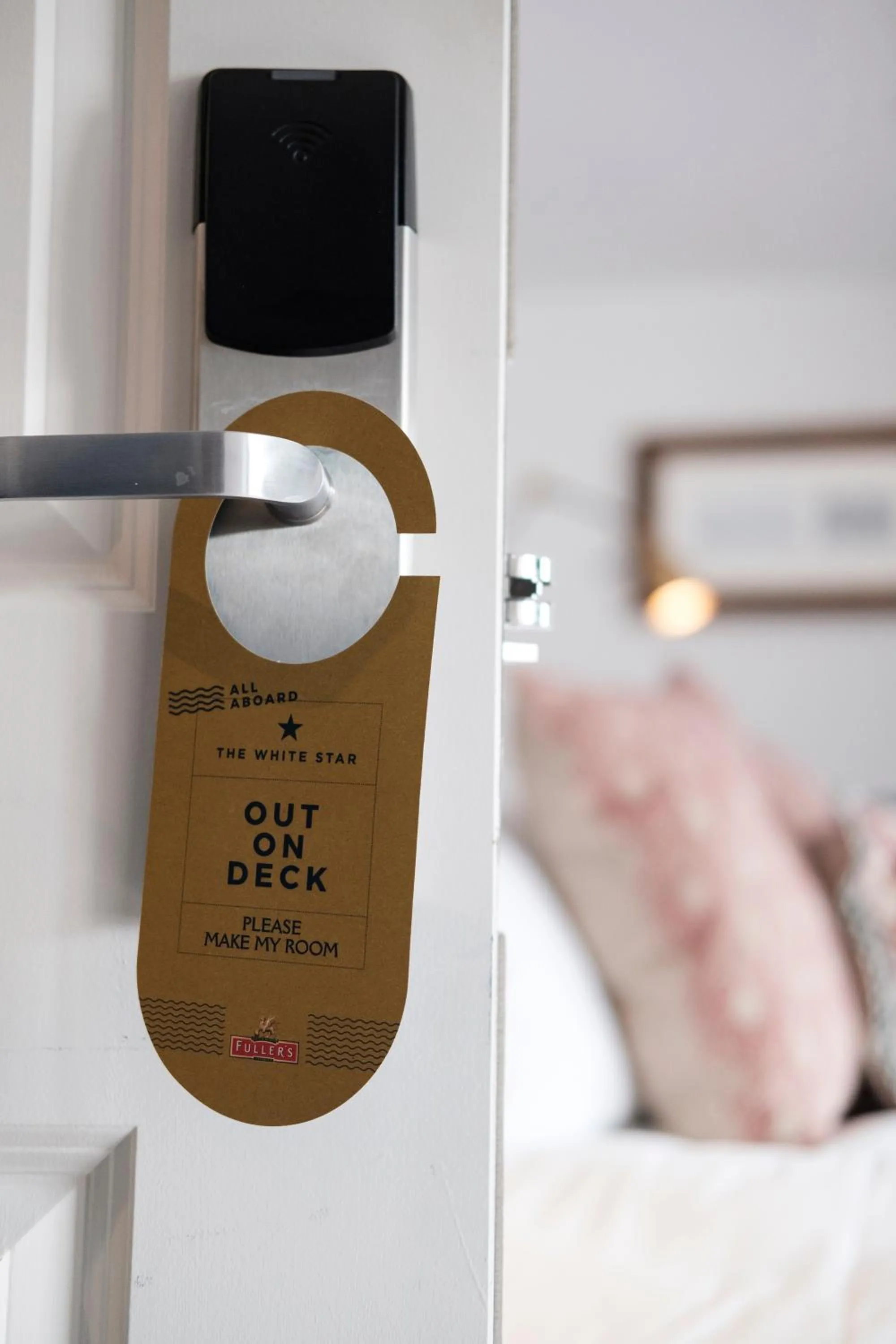 Bed in The White Star Tavern