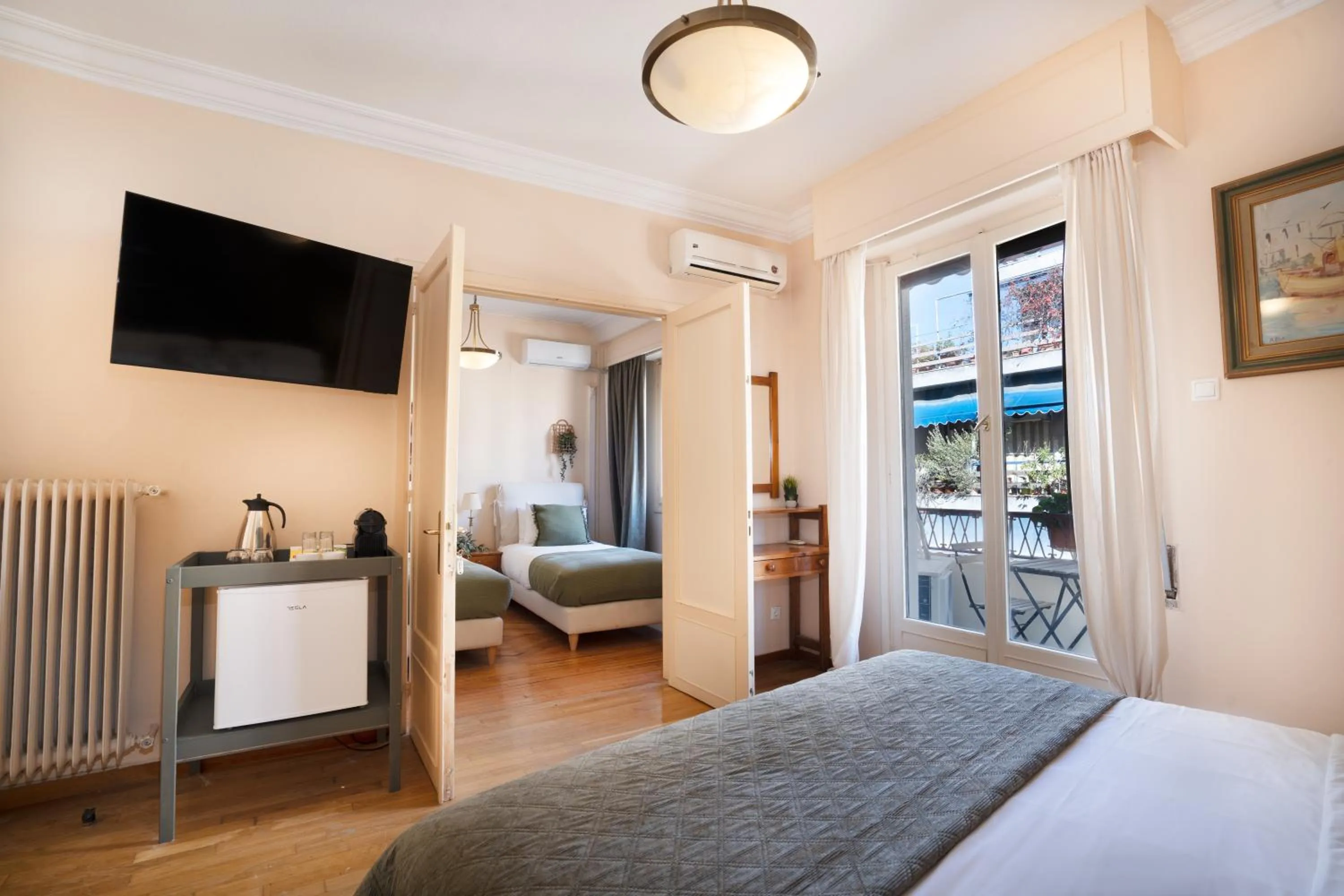 Bed in Art Gallery Hotel