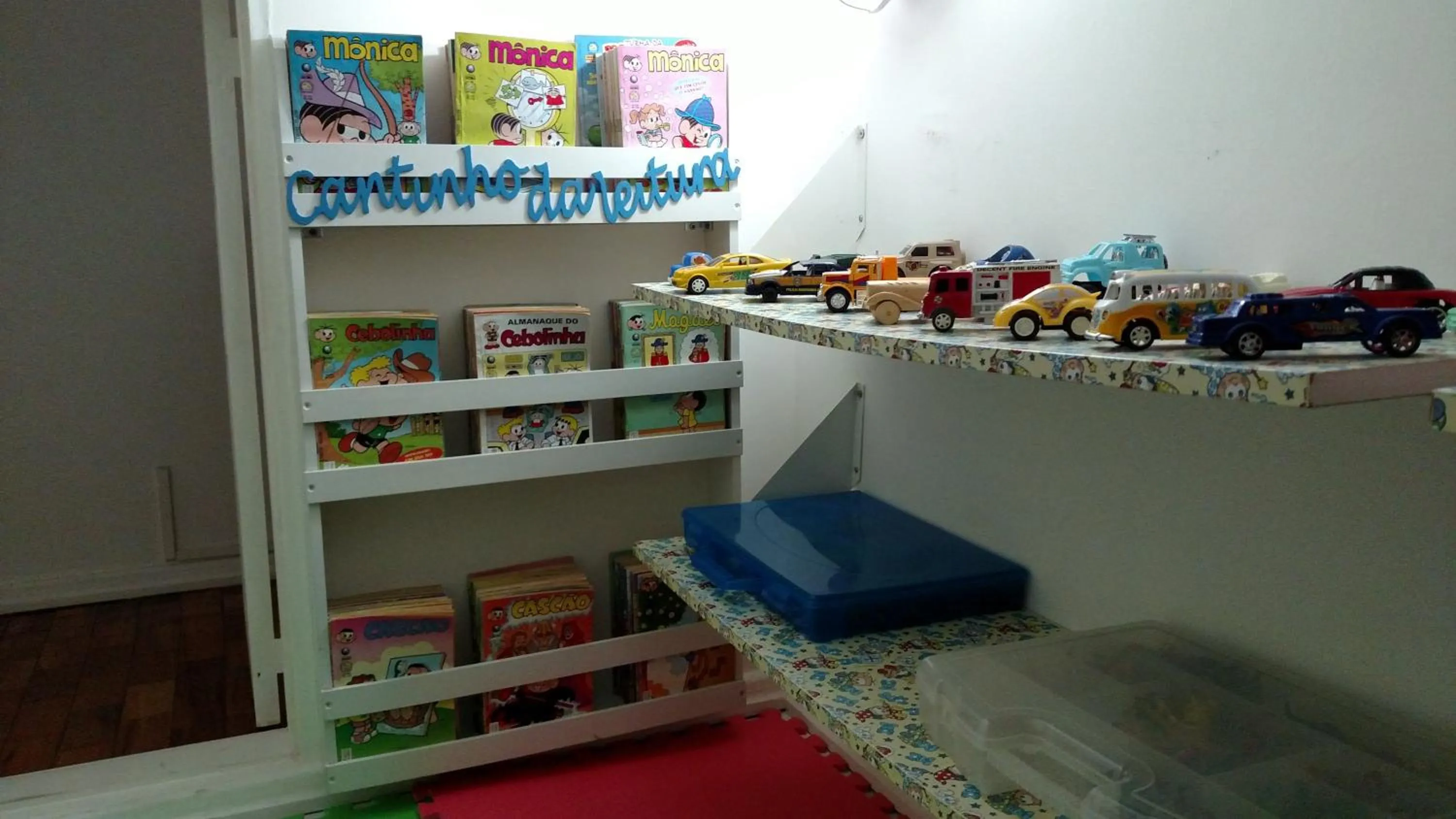 Children play ground in Aconchegante ao lado do shopping com garagem e Wifi