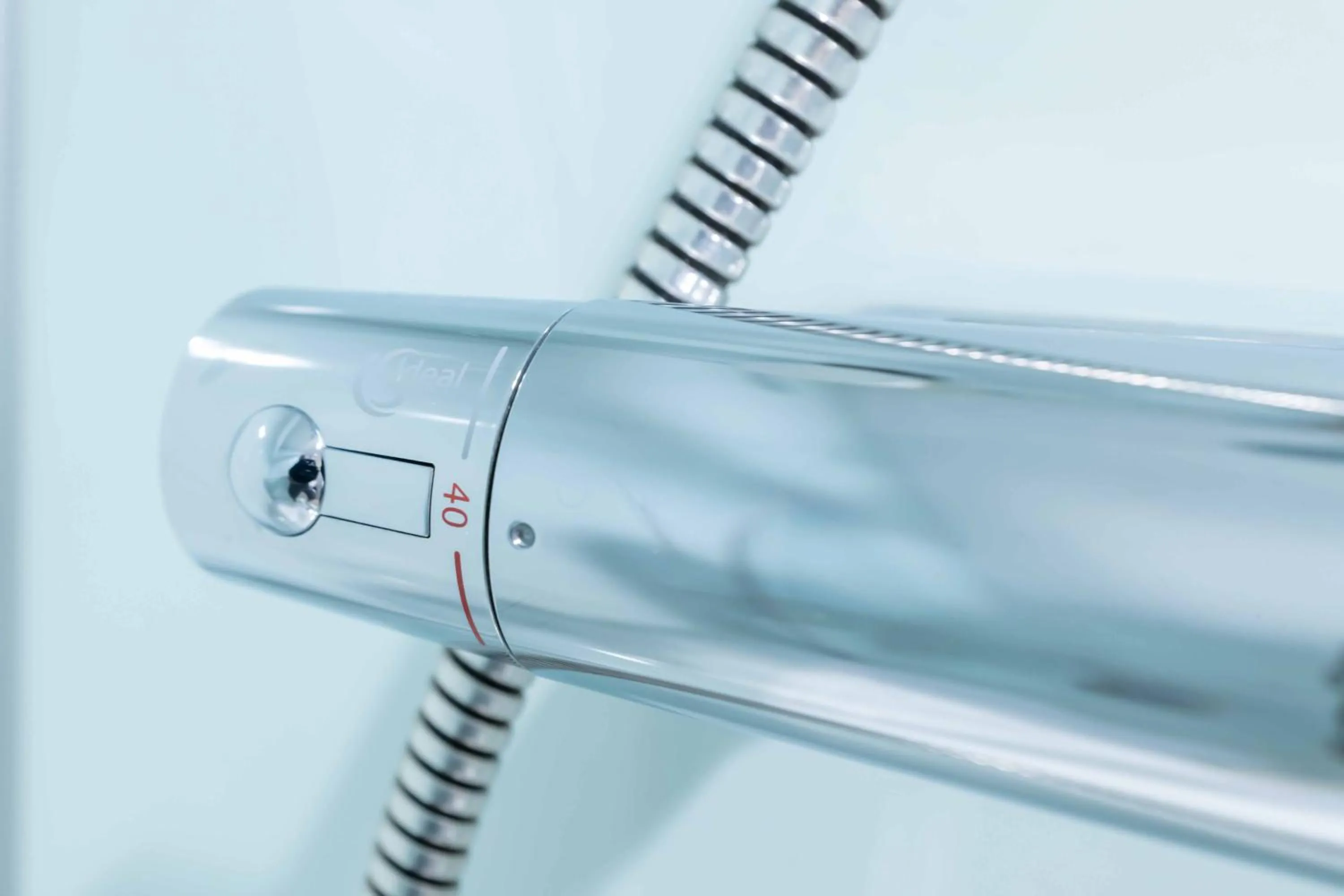 Shower in easyHotel Leeds