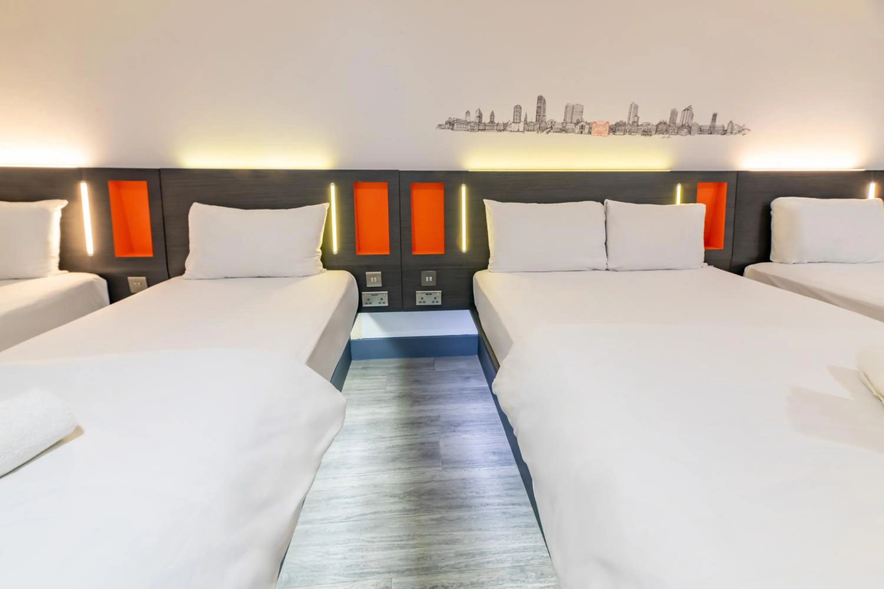 Family, Bed in easyHotel Leeds