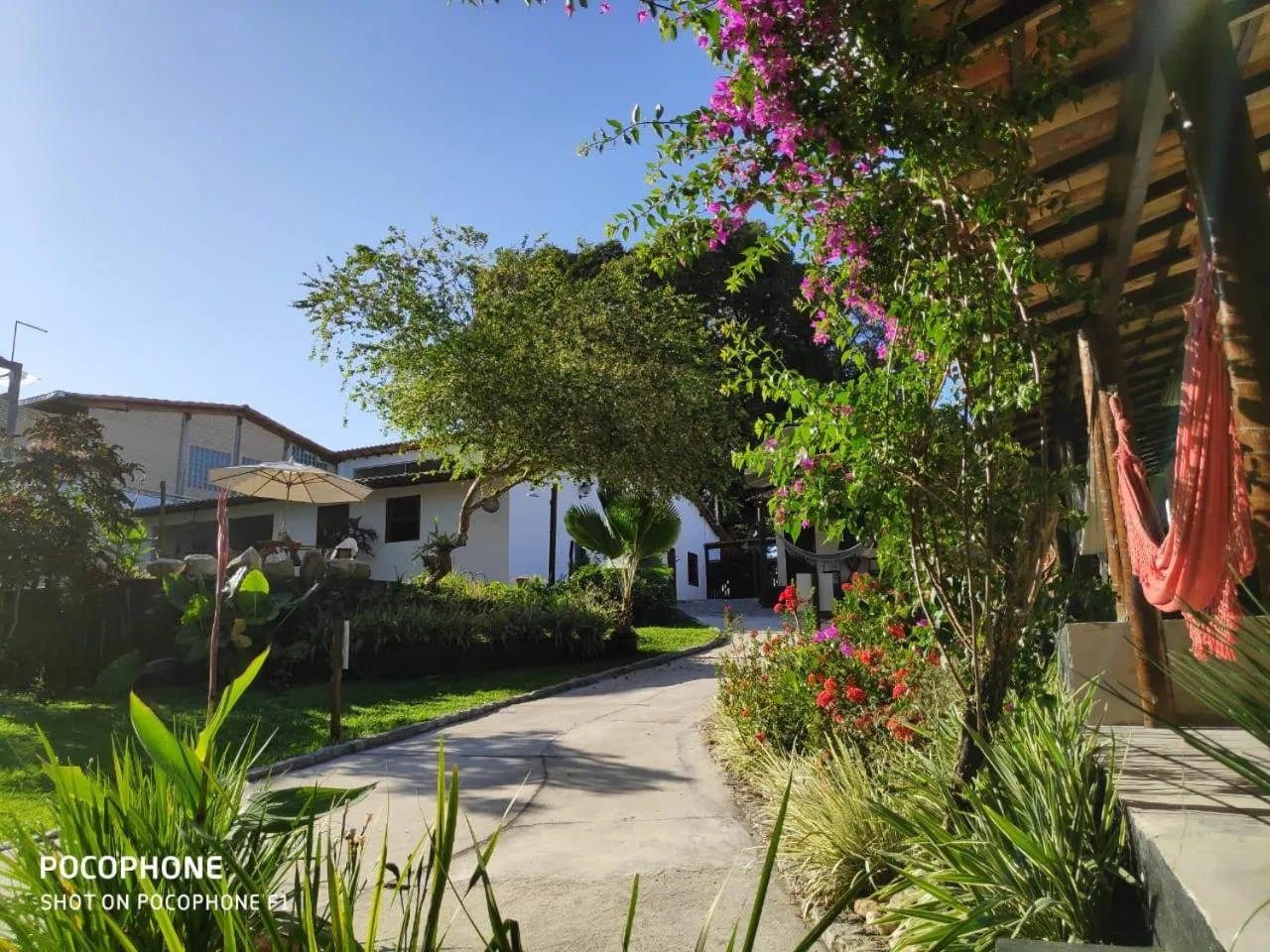 Garden in Pousada Tubarão