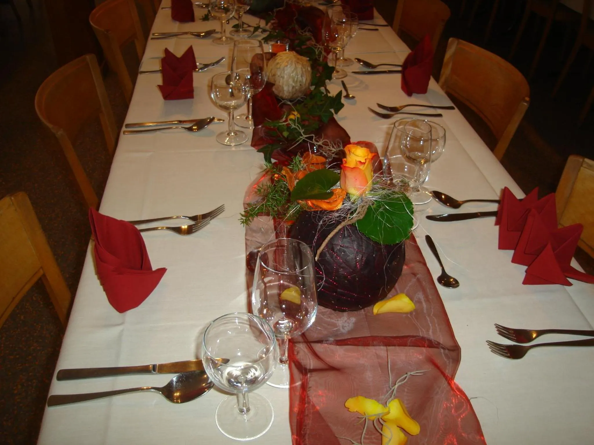 Food and drinks in Hotel Alpina