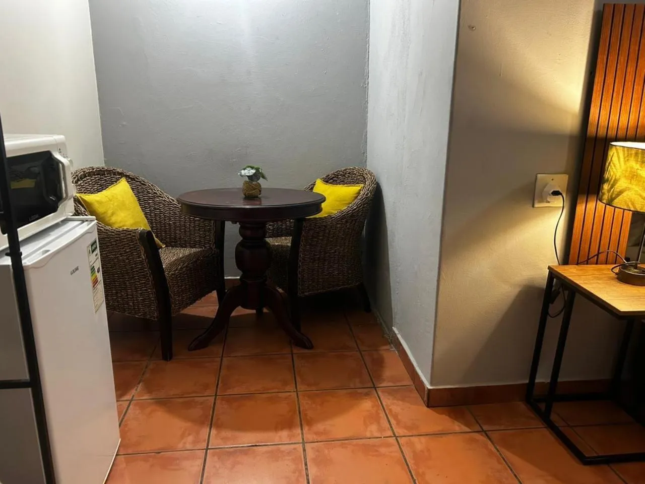 Seating area in Bothabelo Lodge