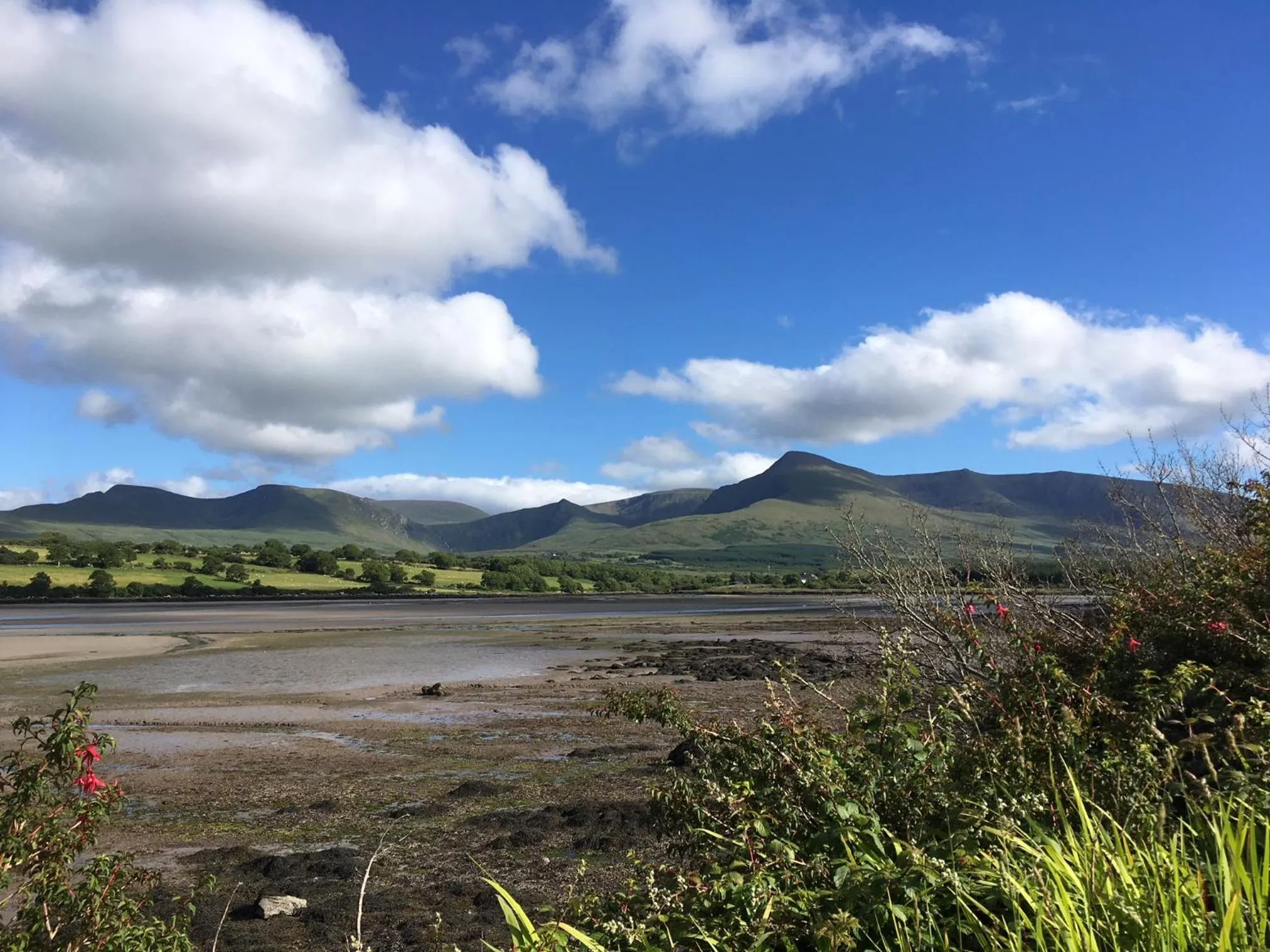 Mountain view in O'Connors Guesthouse