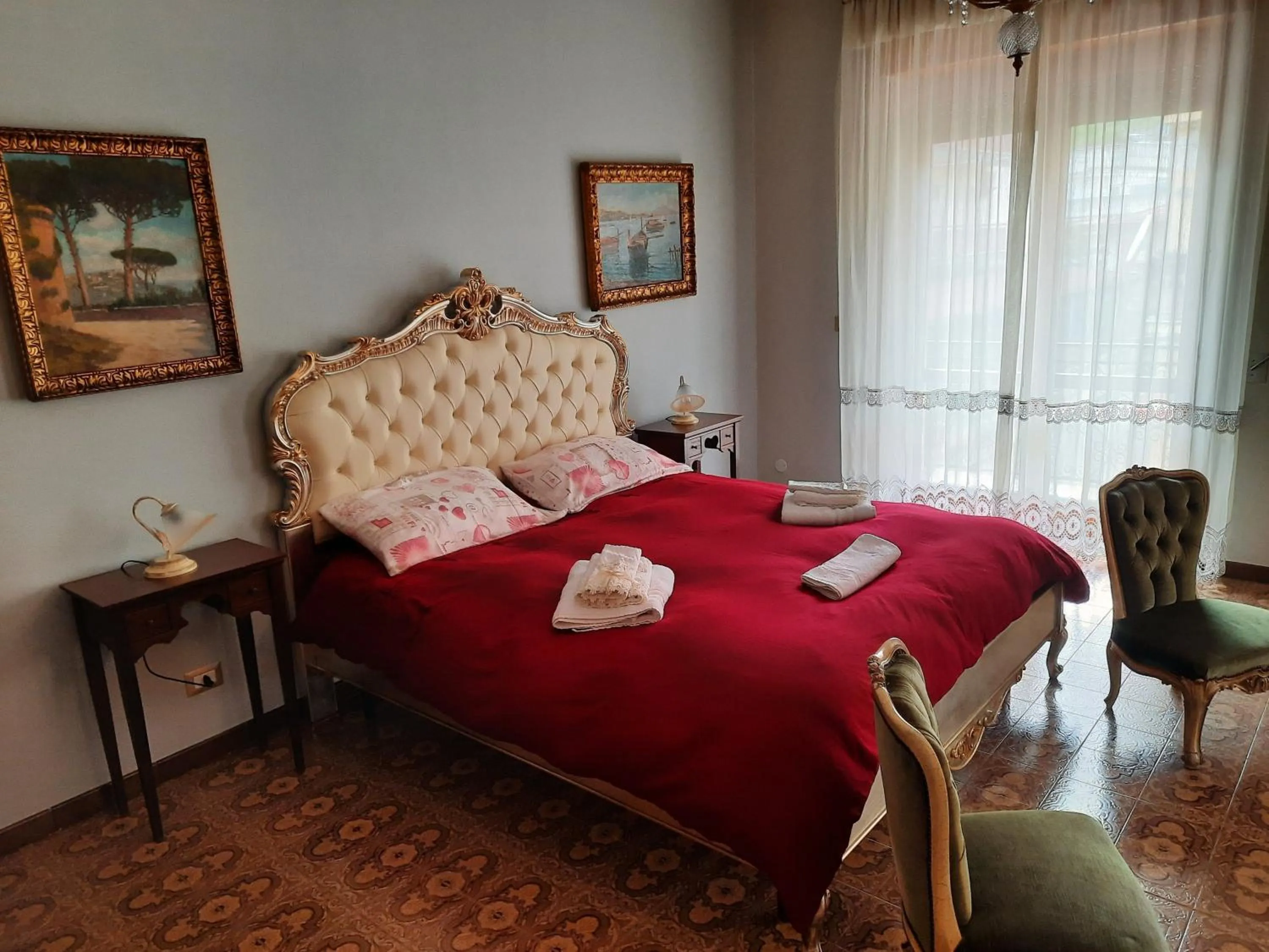 Bedroom, Bed in Villa Ada B&B