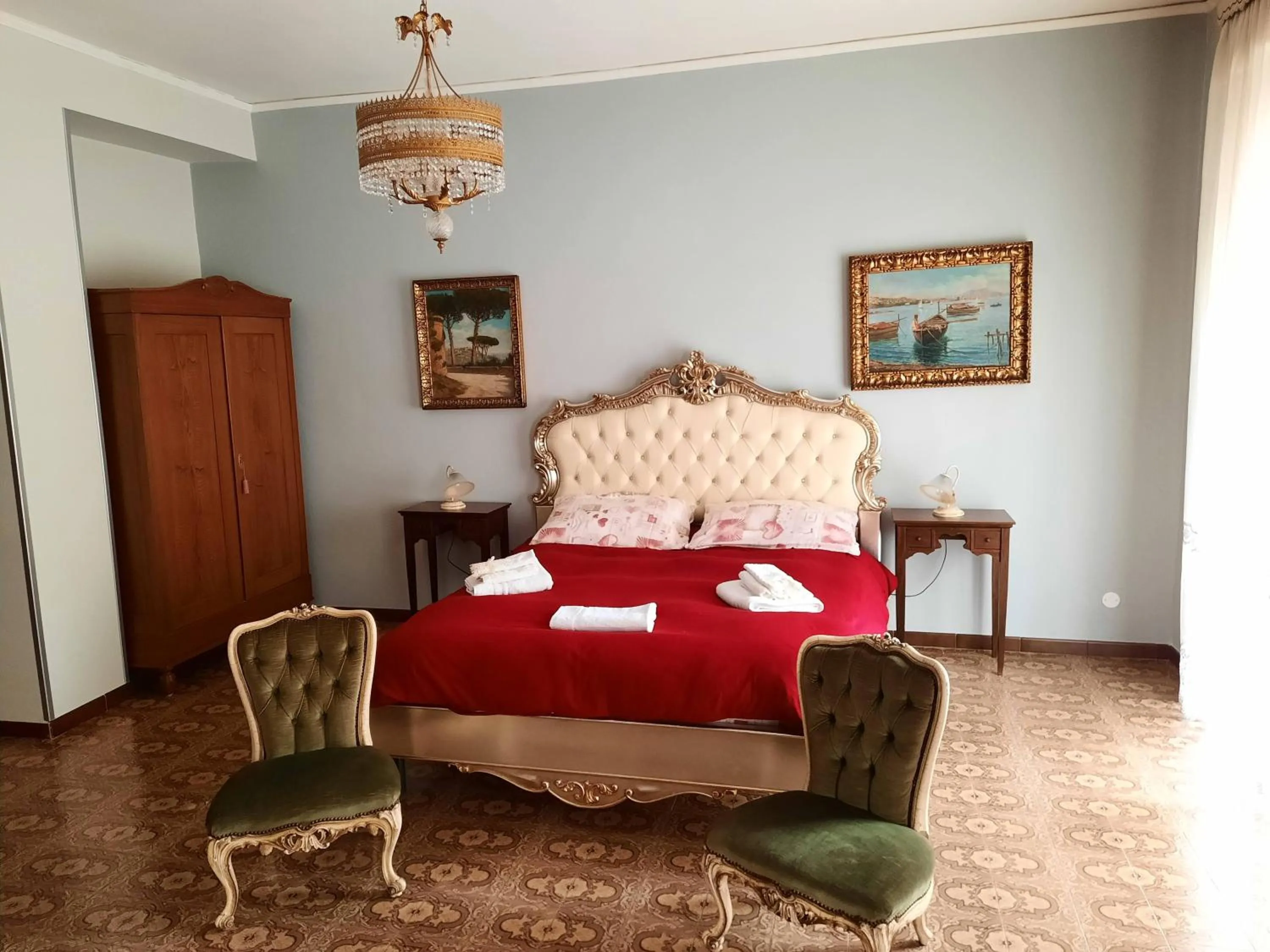 Bedroom, Bed in Villa Ada B&B