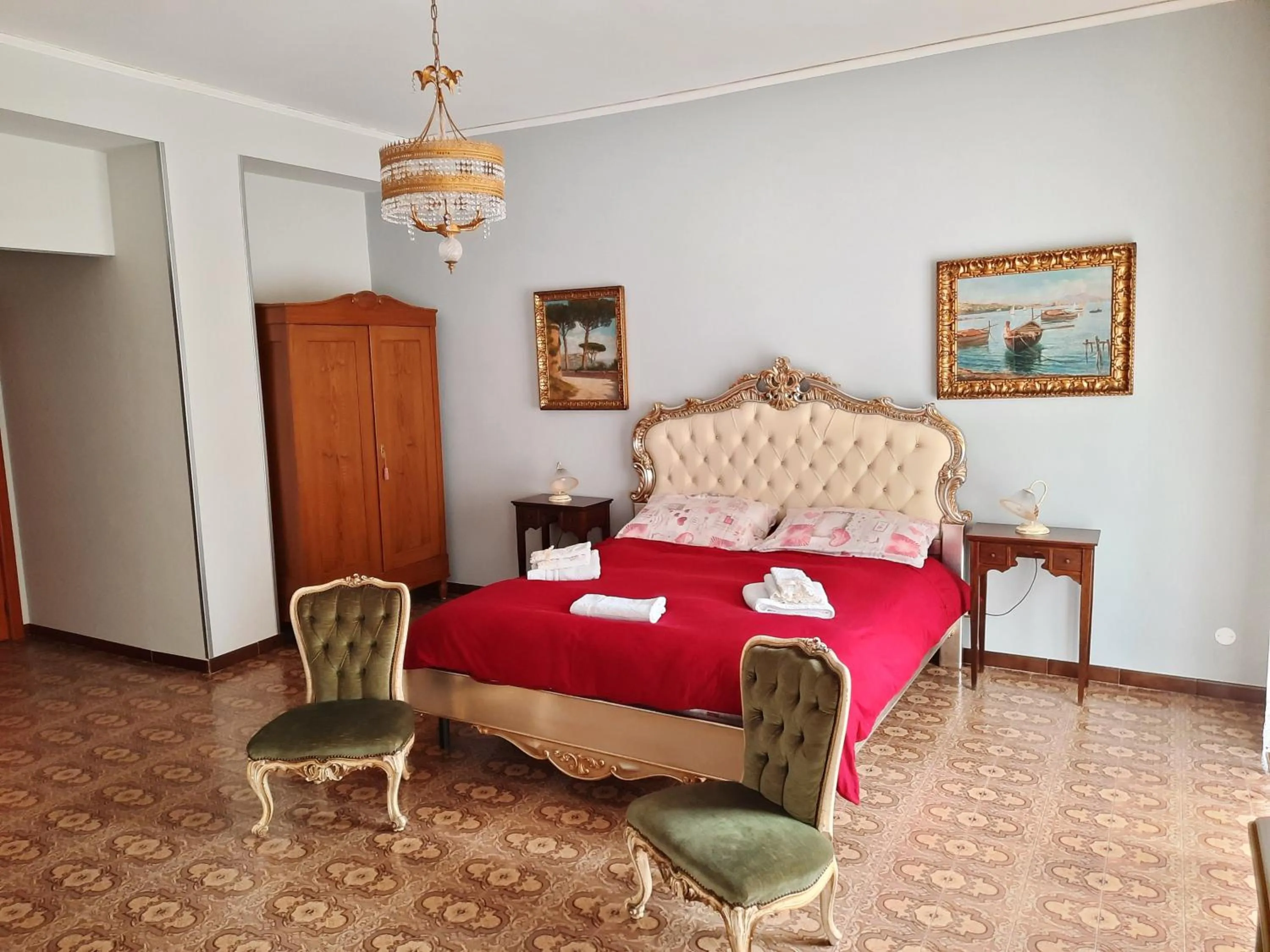 Bedroom, Bed in Villa Ada B&B