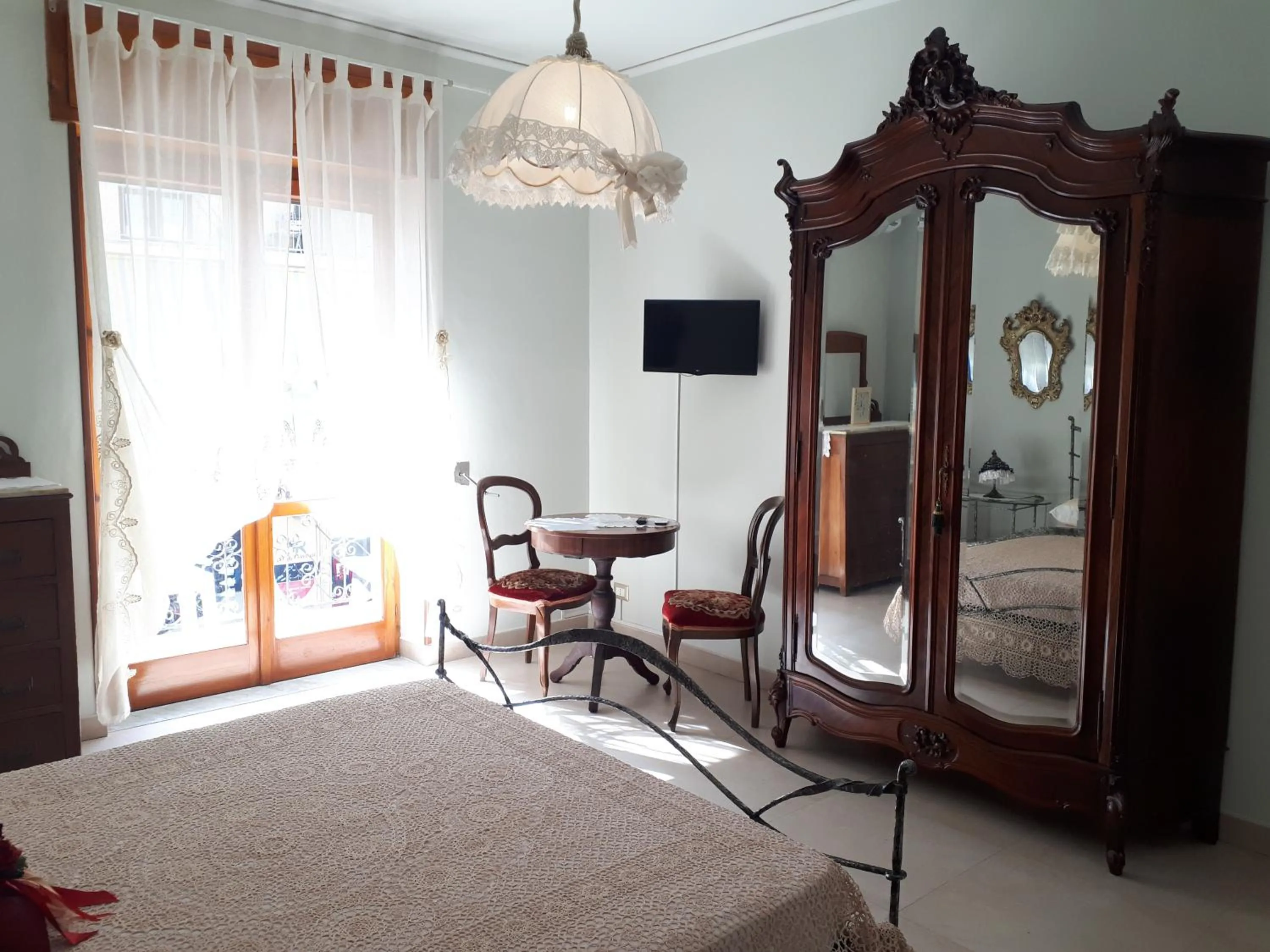 Bedroom, Bed in Villa Ada B&B