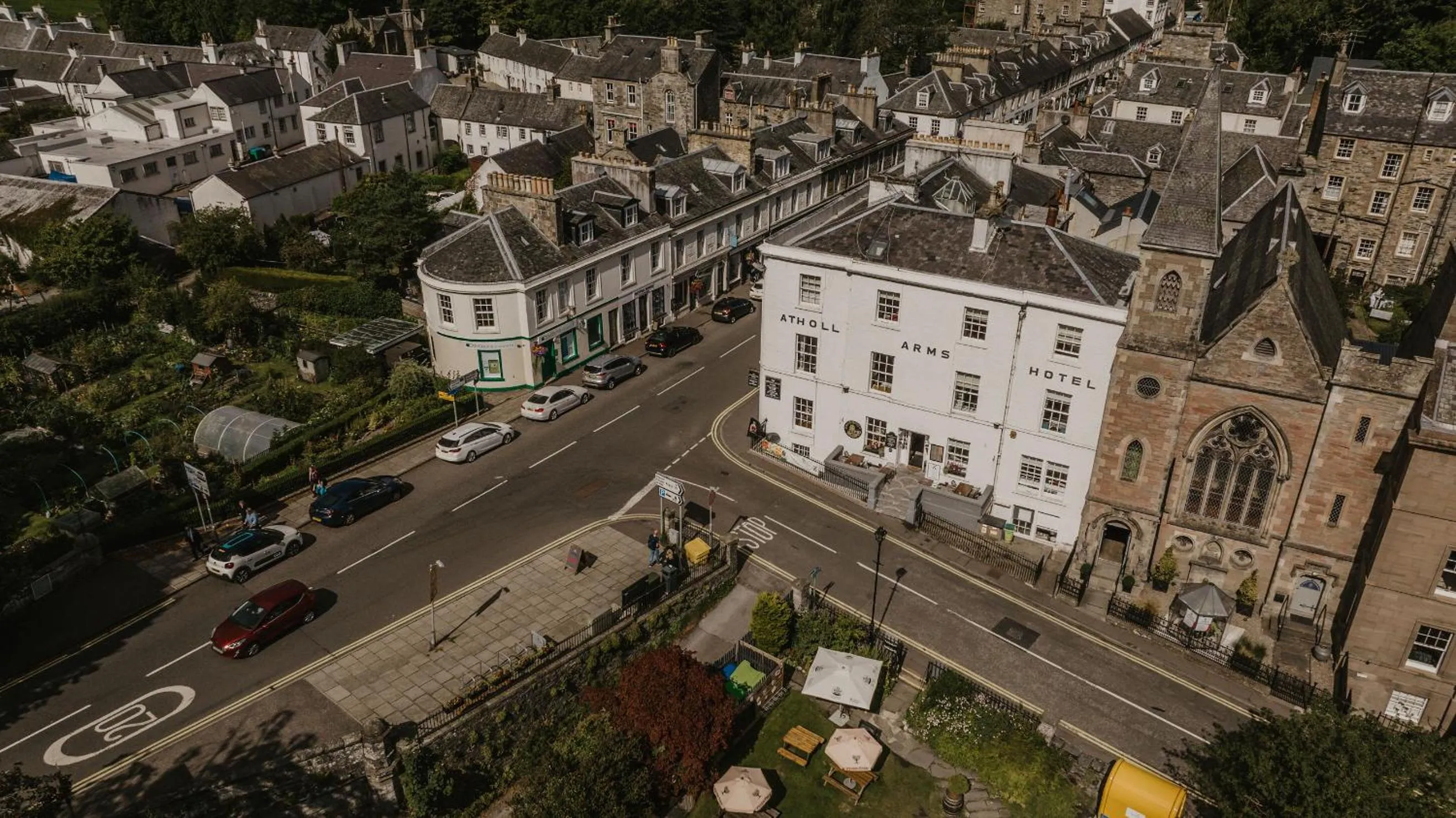 Property building in Atholl Arms Hotel & Residence Dunkeld