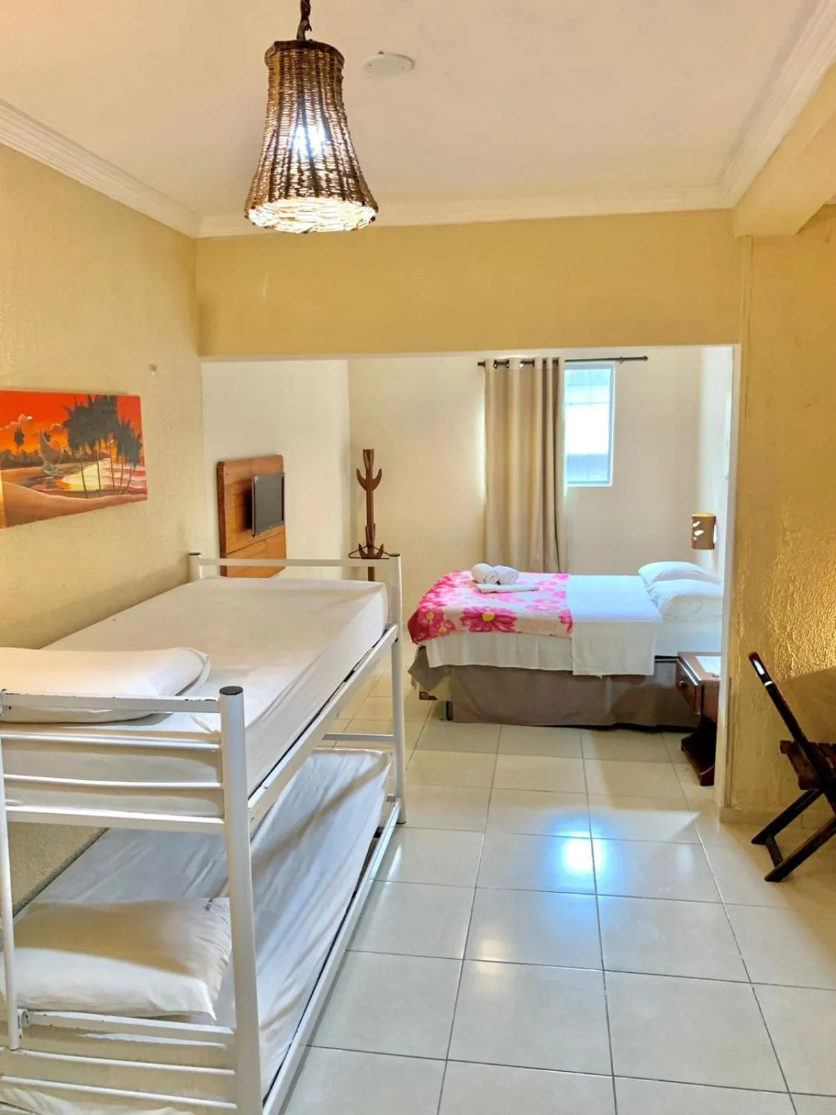 View (from property/room), Bed in Maré Praia Hotel