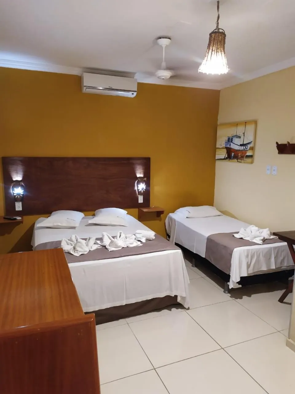 Bed in Maré Praia Hotel