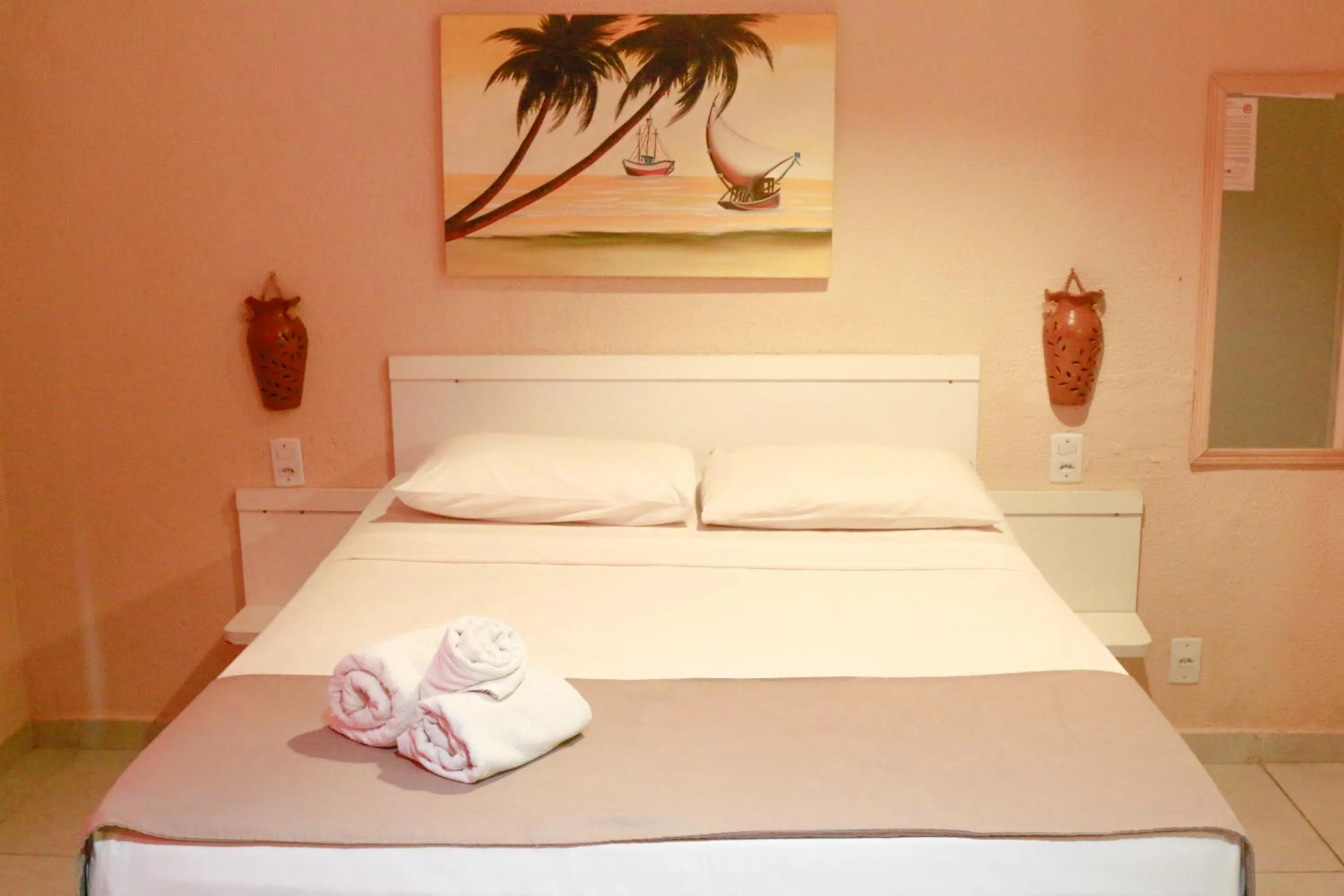 Bed in Maré Praia Hotel