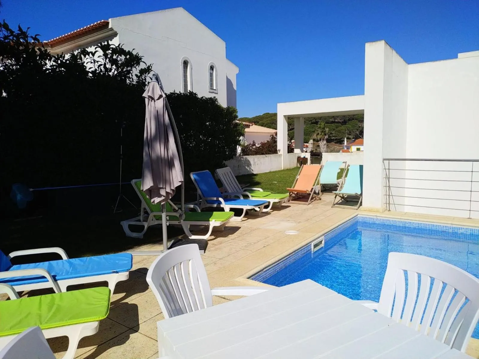 Swimming pool in Pé na Areia - Guest House