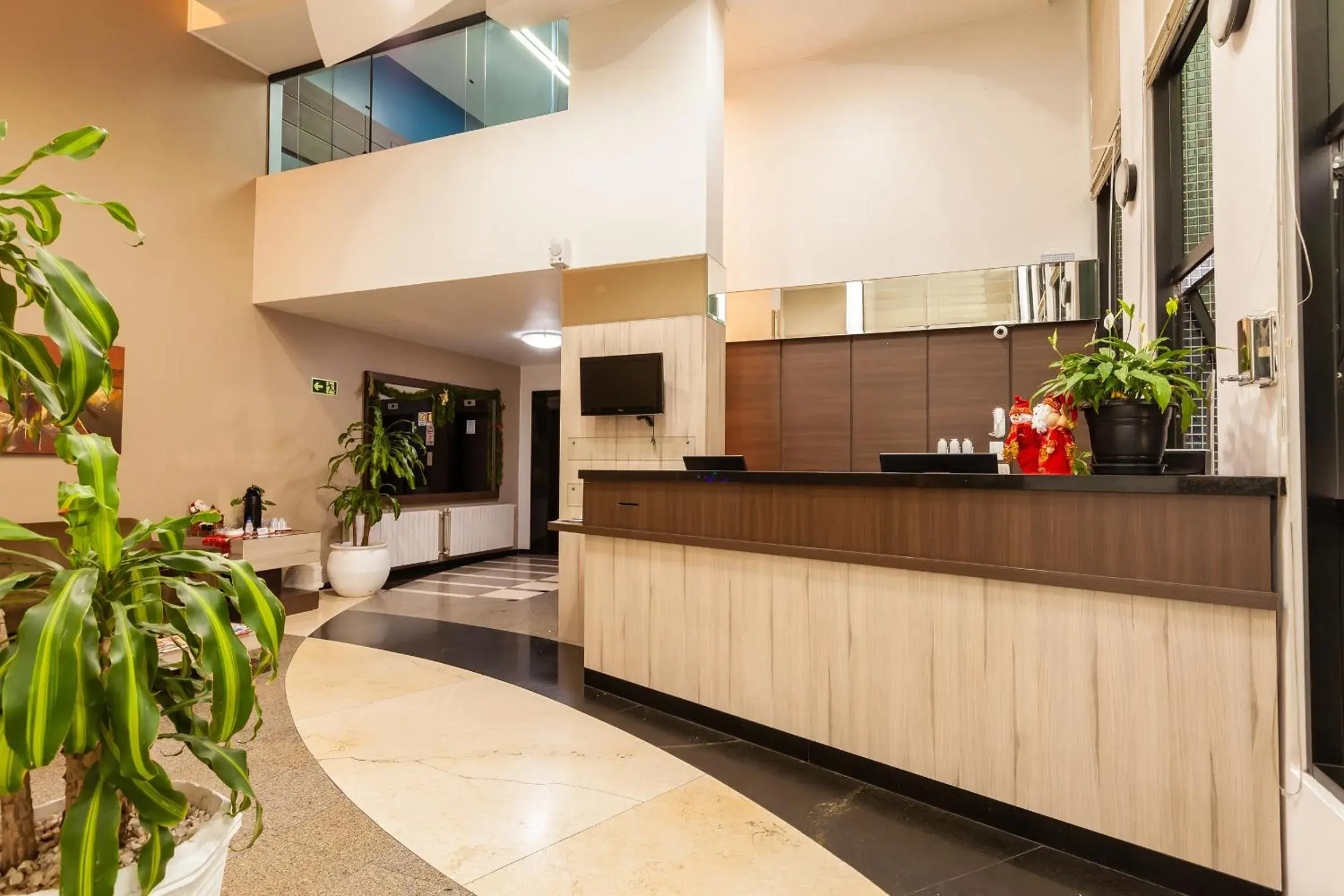 Lobby or reception in Tri Hotel & Flat Caxias Lobby or reception in Tri Hotel & Flat Caxias