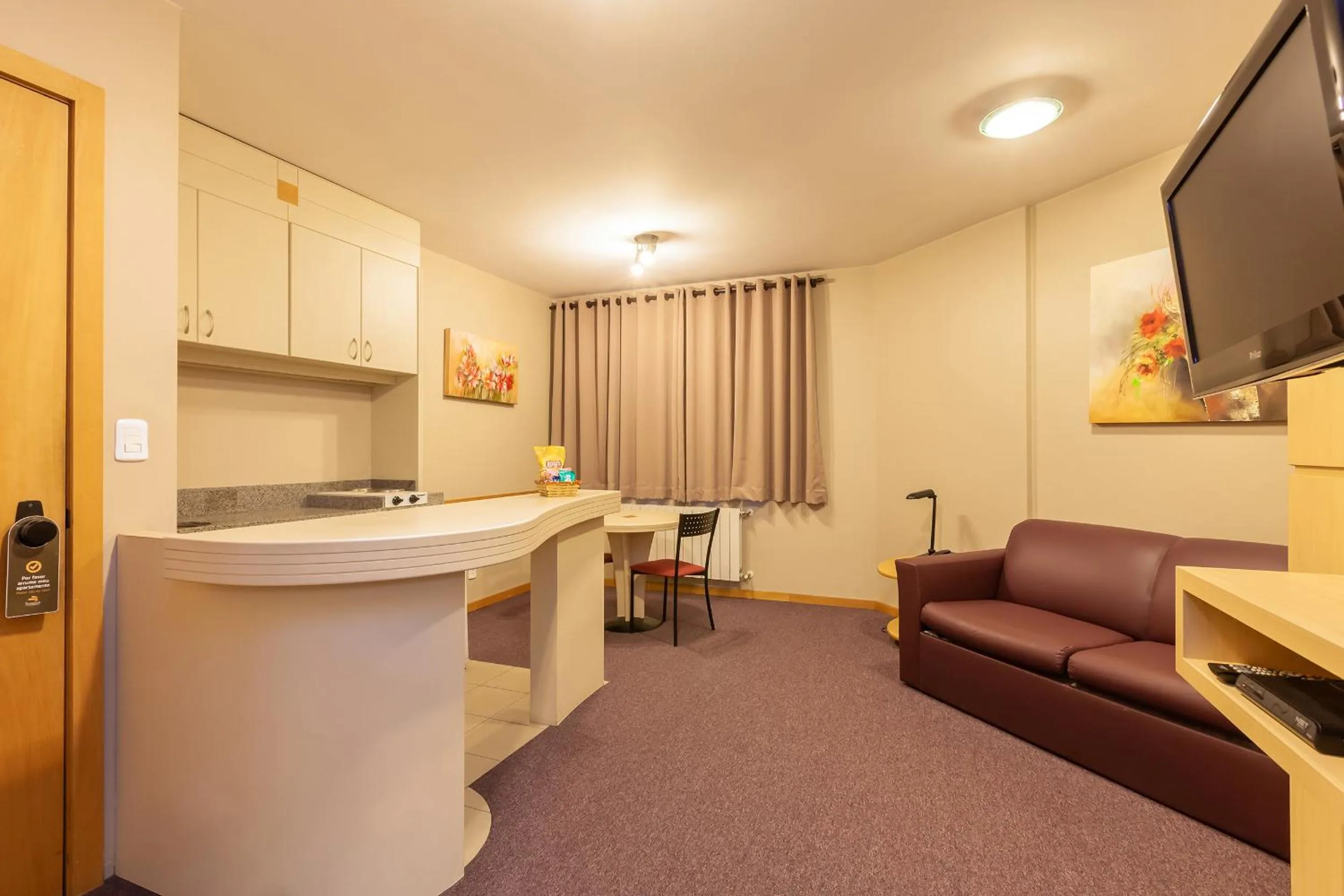 Living room in Tri Hotel & Flat Caxias