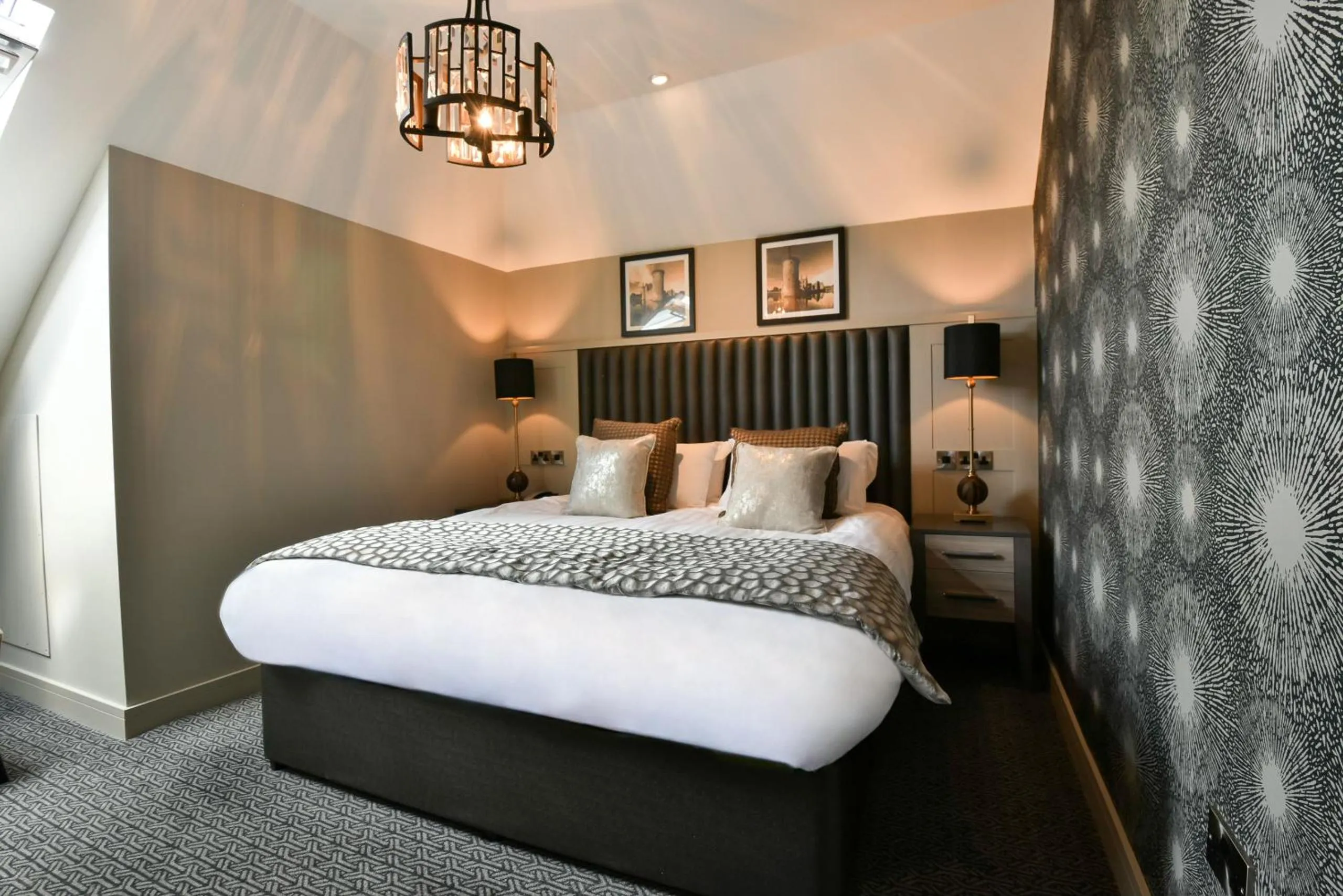 Bedroom, Bed in Hetland Hall Hotel