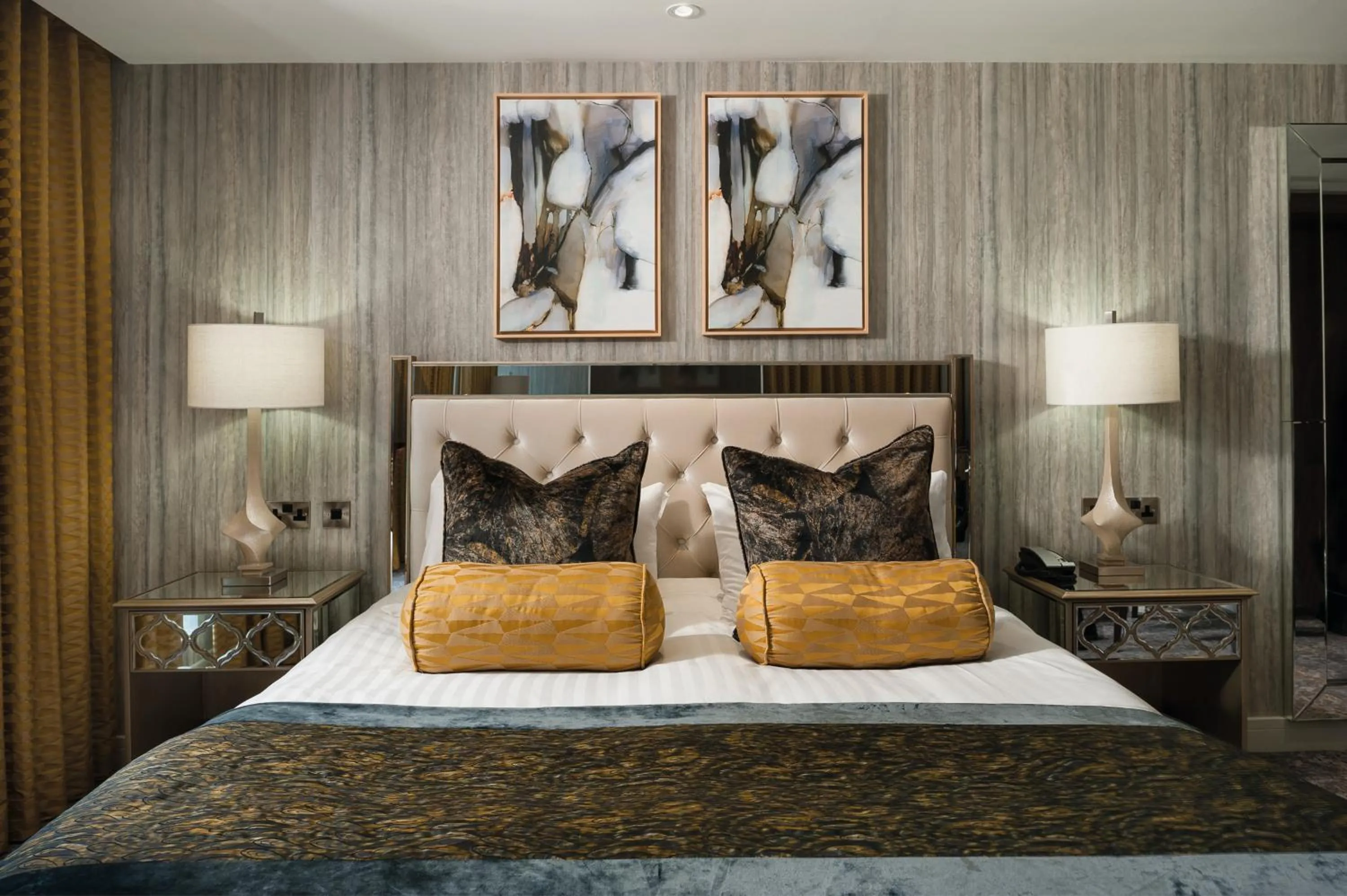 Bedroom, Bed in Hetland Hall Hotel