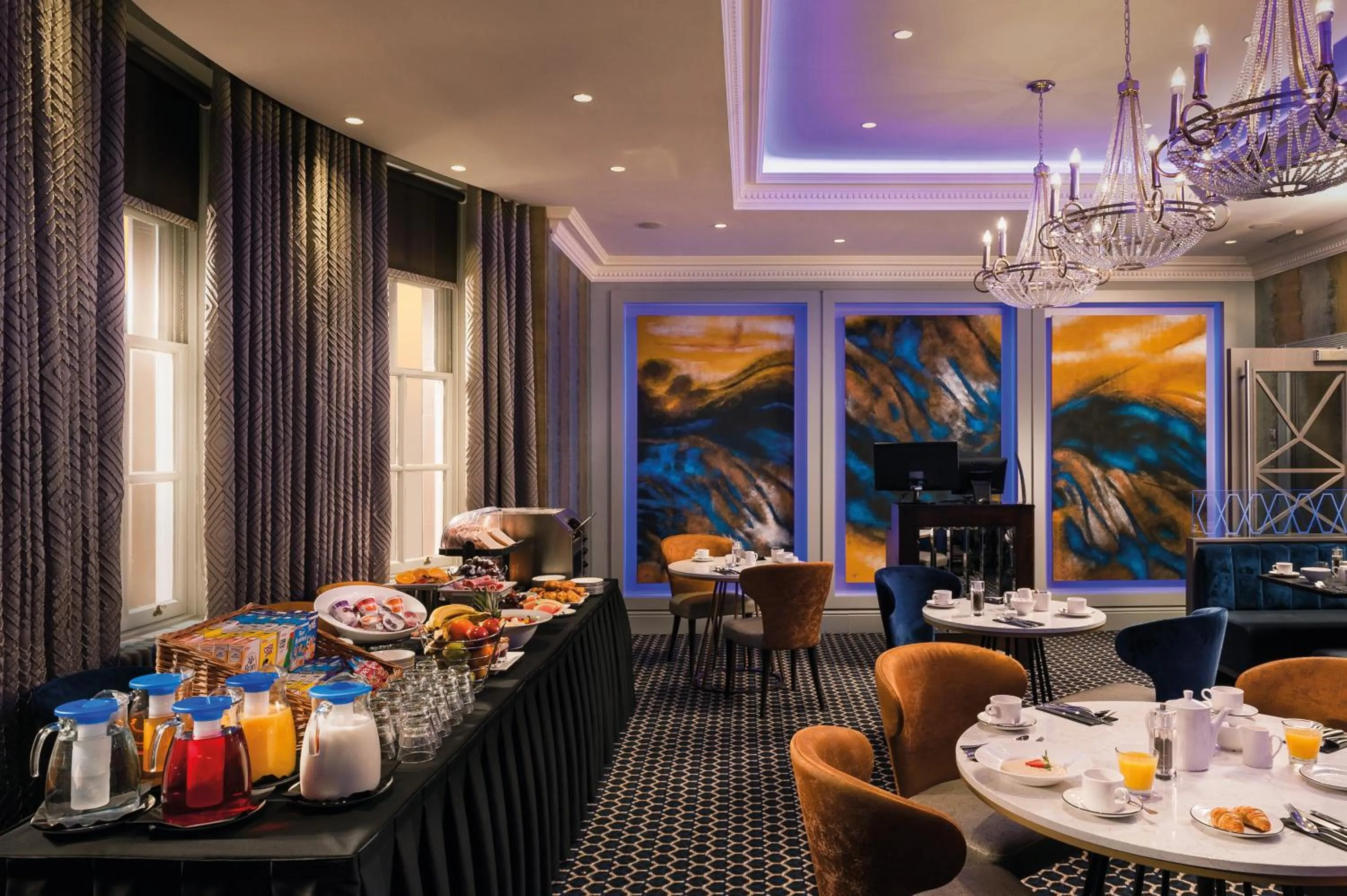 Dining area in Hetland Hall Hotel