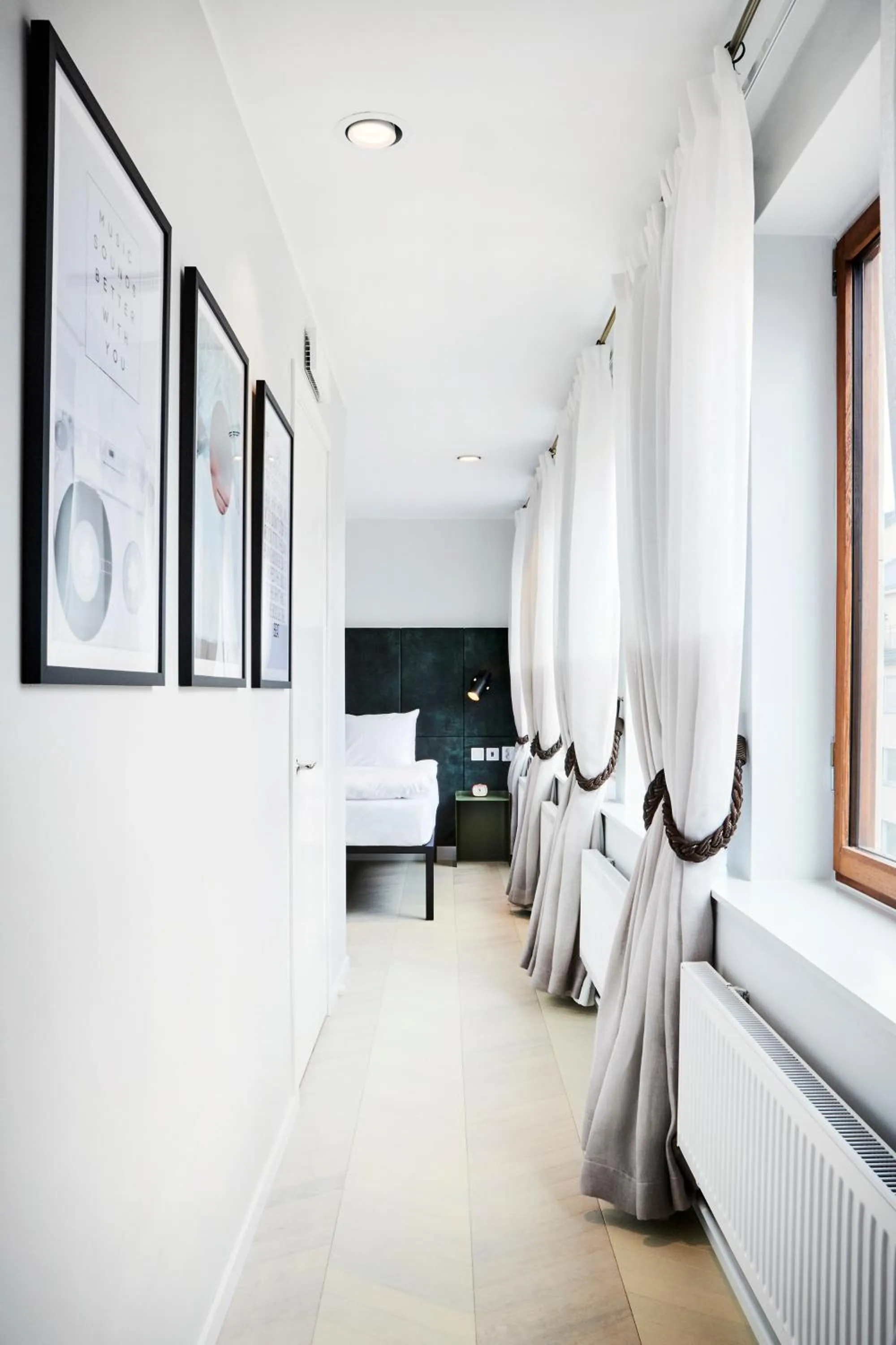 Photo of the whole room, Bed in Generator Stockholm