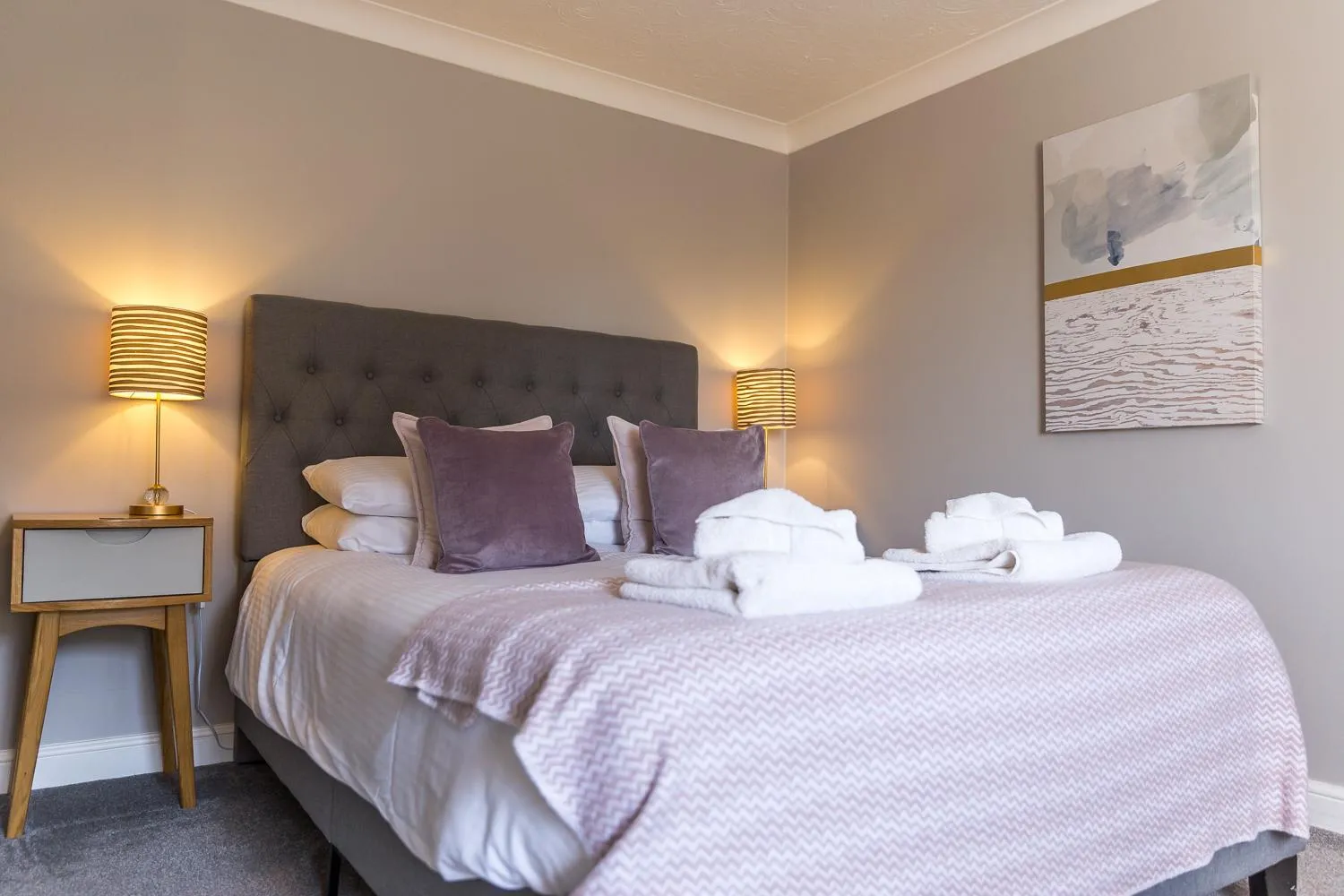 Bed in Cricket Field House