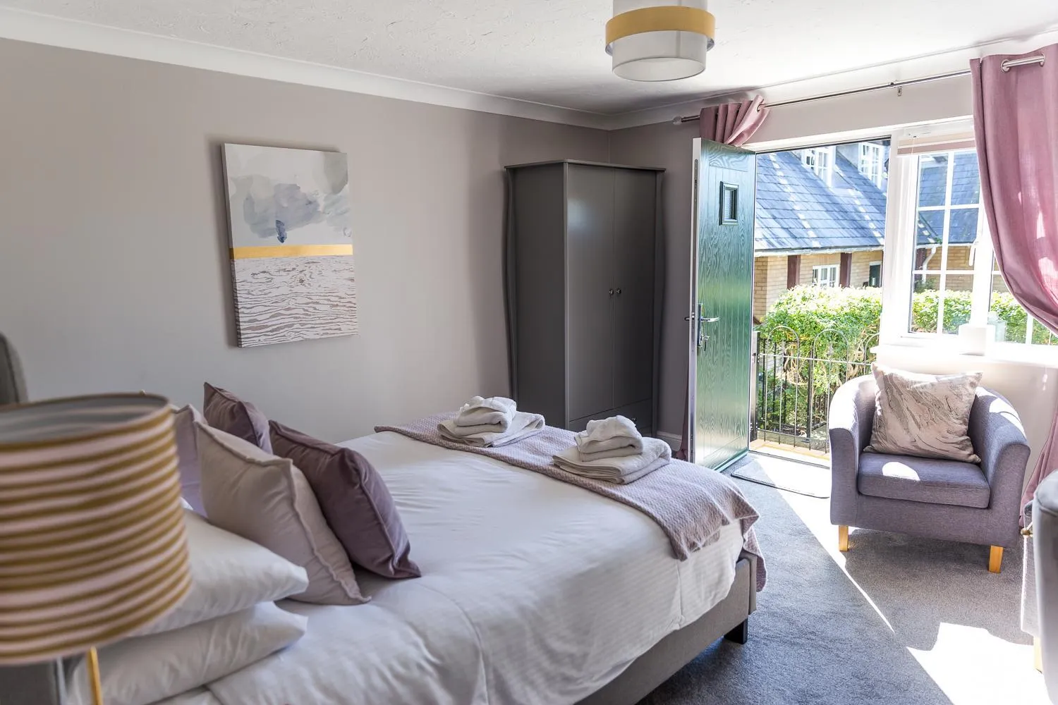 Bed in Cricket Field House