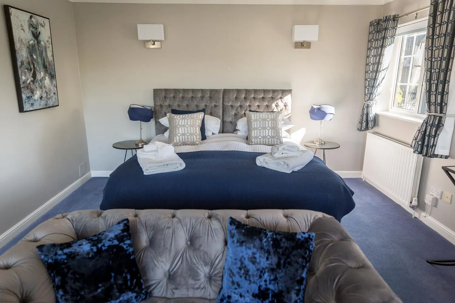 Bed in Cricket Field House