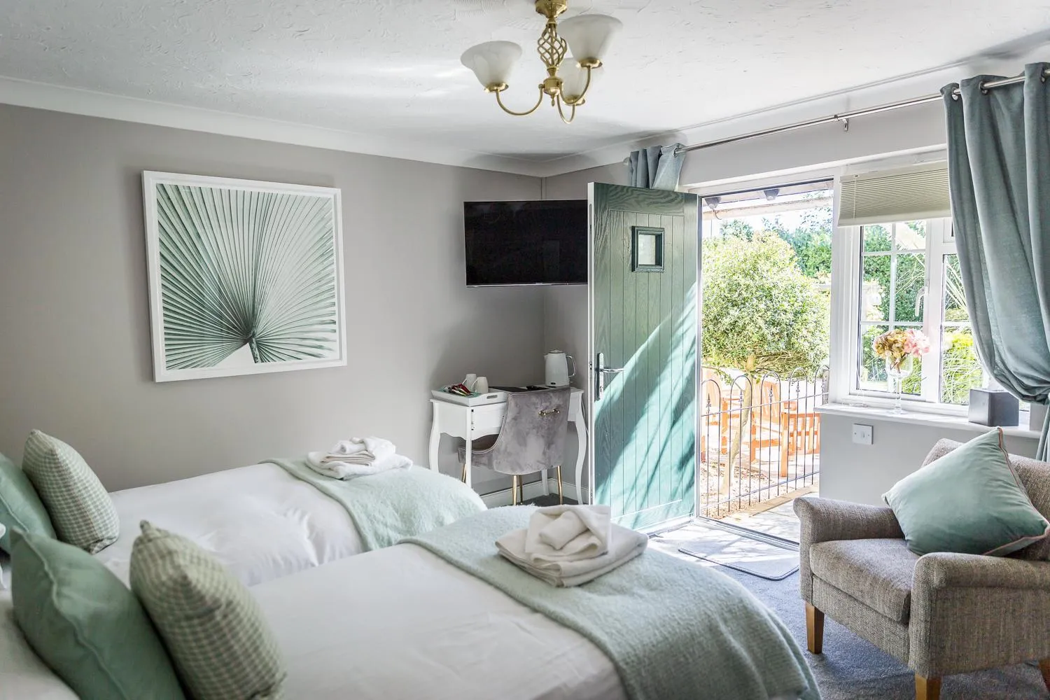 Bed in Cricket Field House