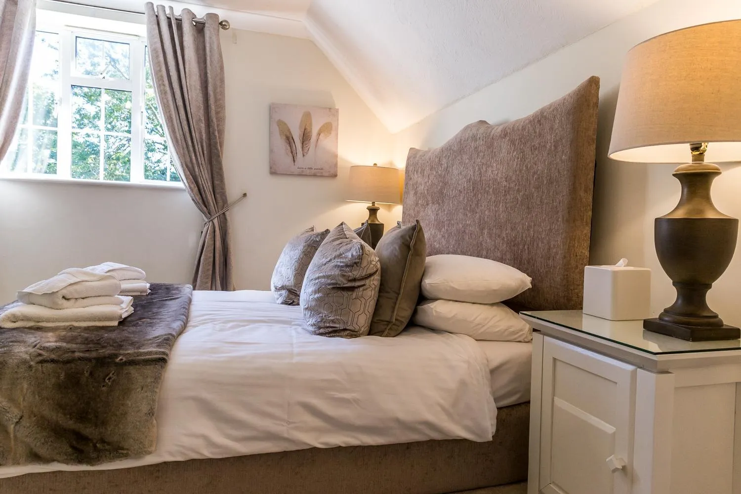 Bed in Cricket Field House