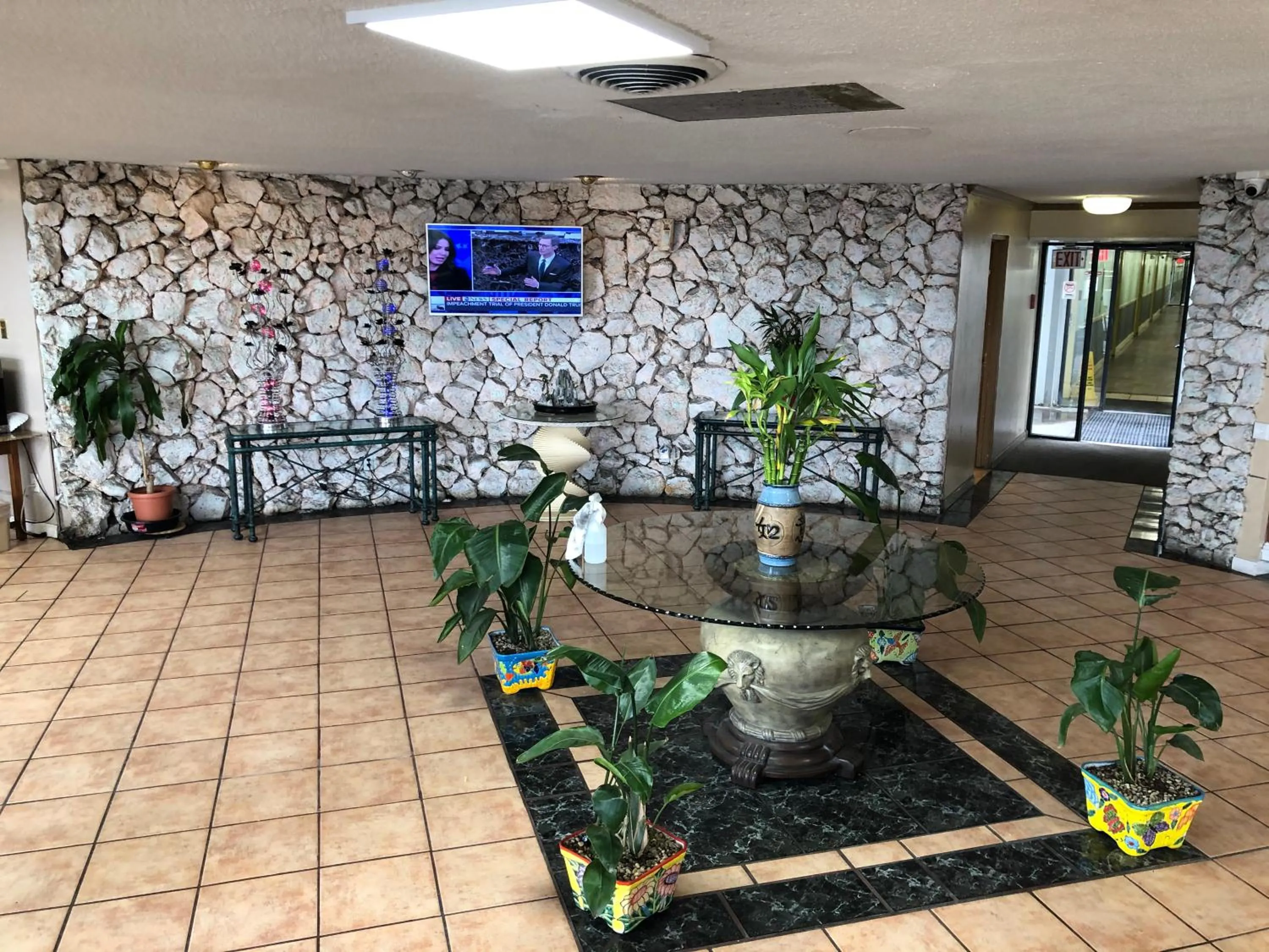 Lobby or reception in Western Inn