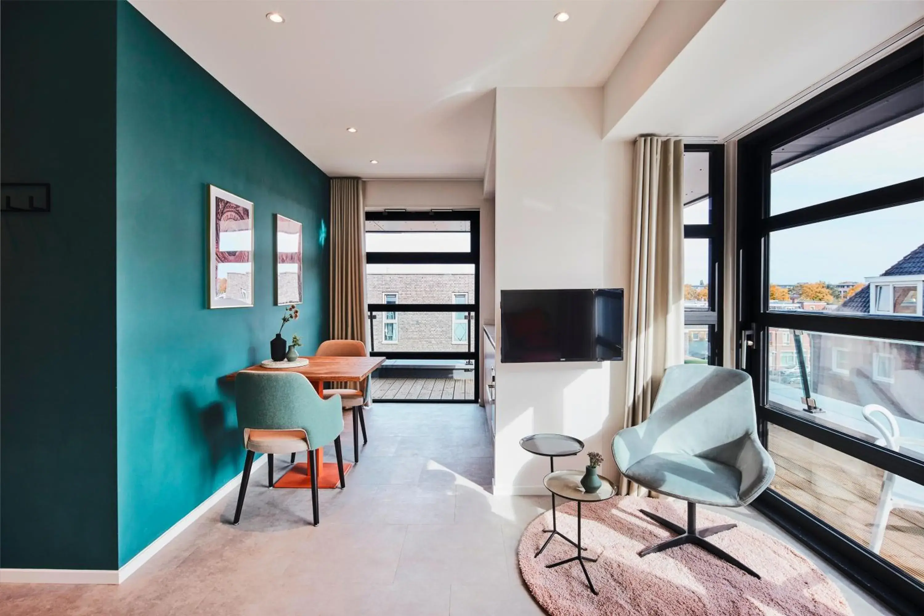 Living room in The Anthony Living room in The Anthony