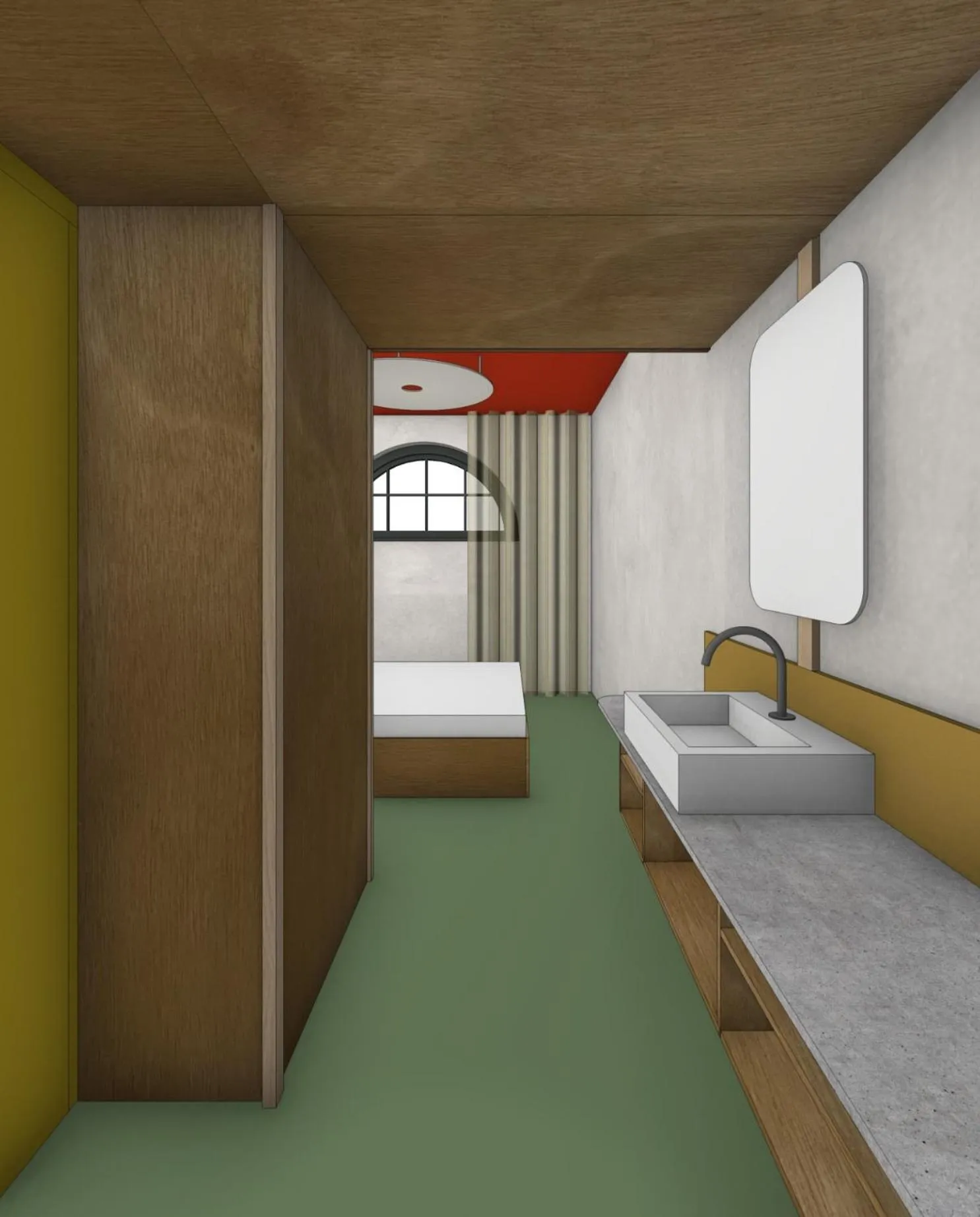 Photo of the whole room, Bed in The Anthony