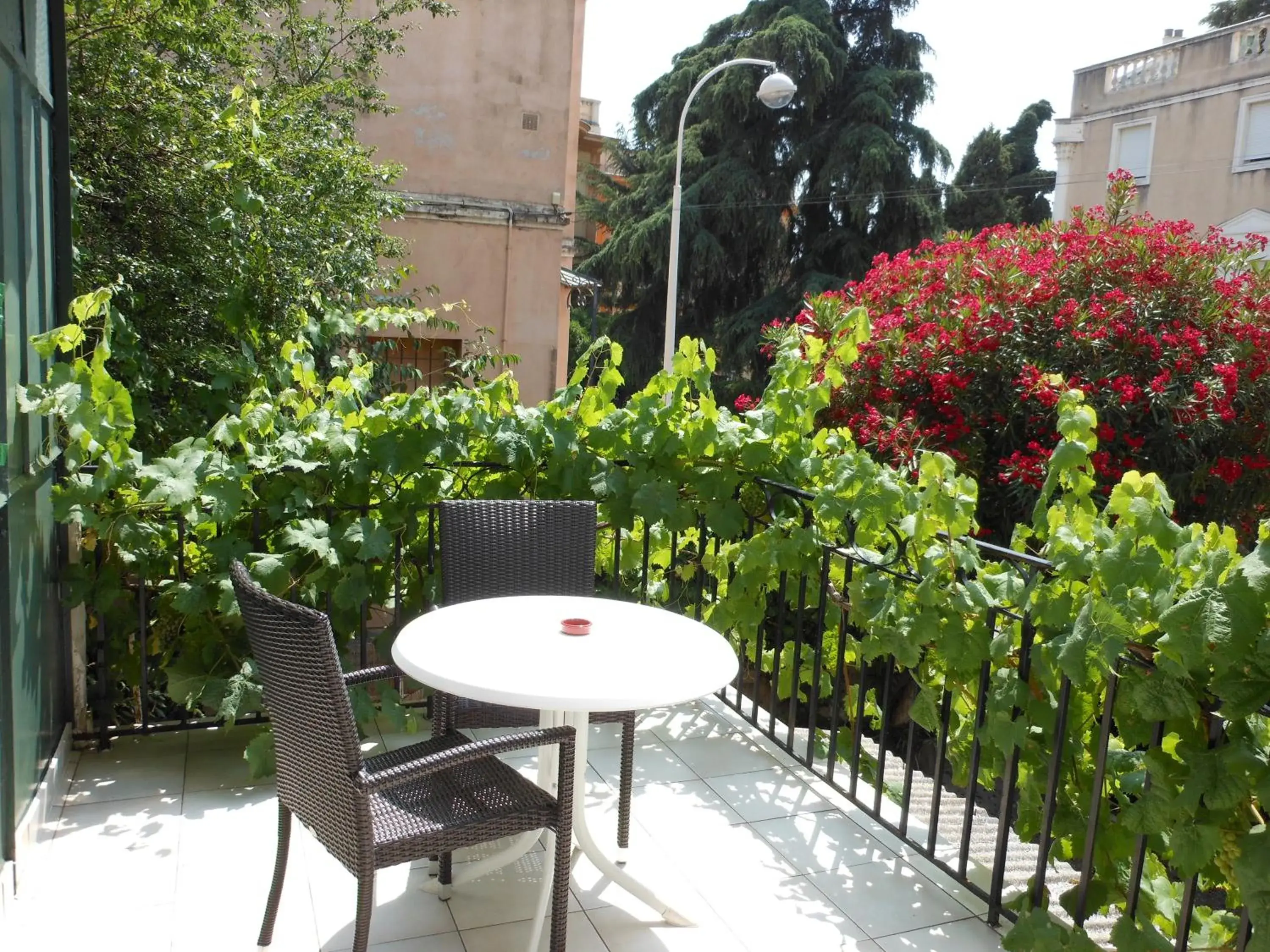 Balcony/Terrace in Hotel Villa Les Cygnes