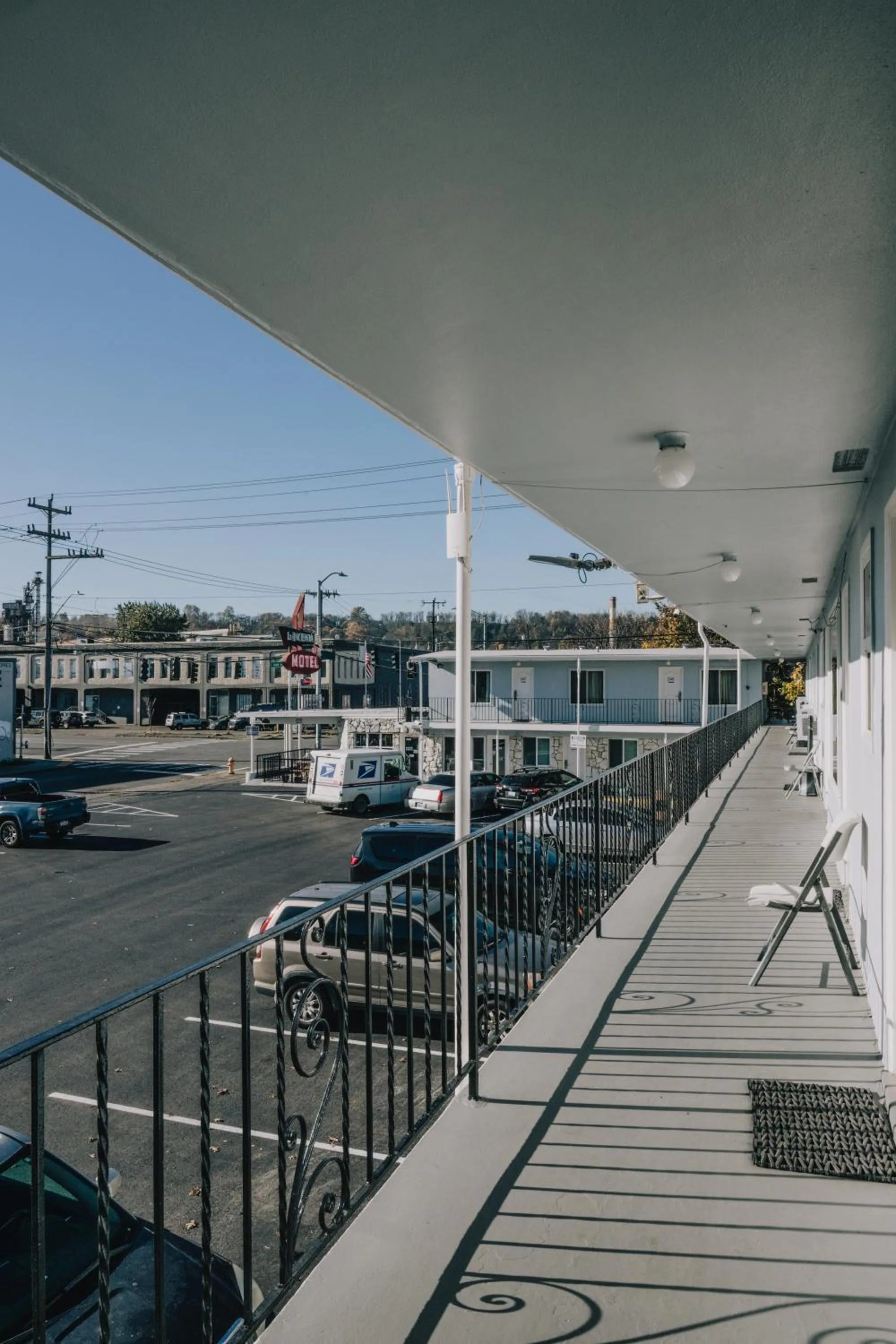 Property building in La Hacienda Motel