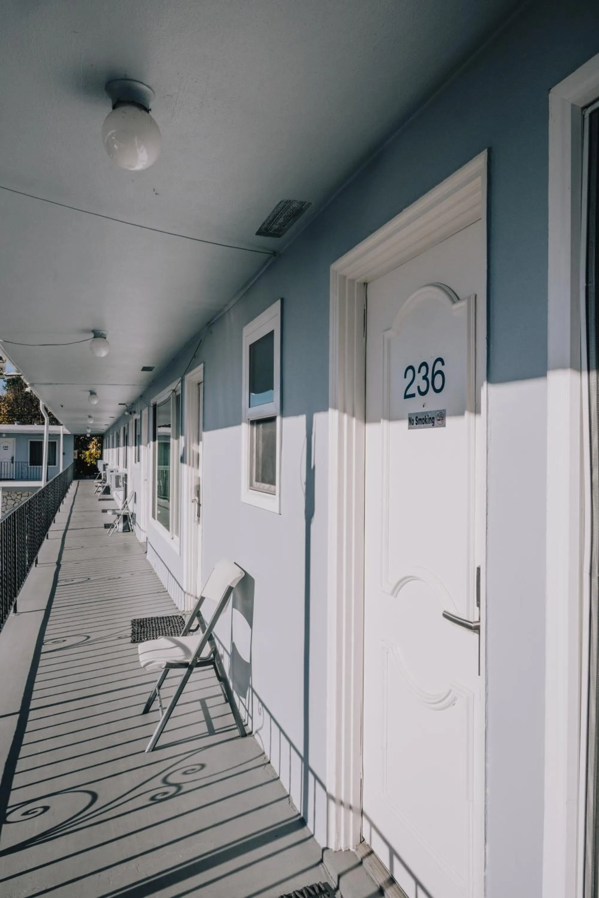 Property building in La Hacienda Motel