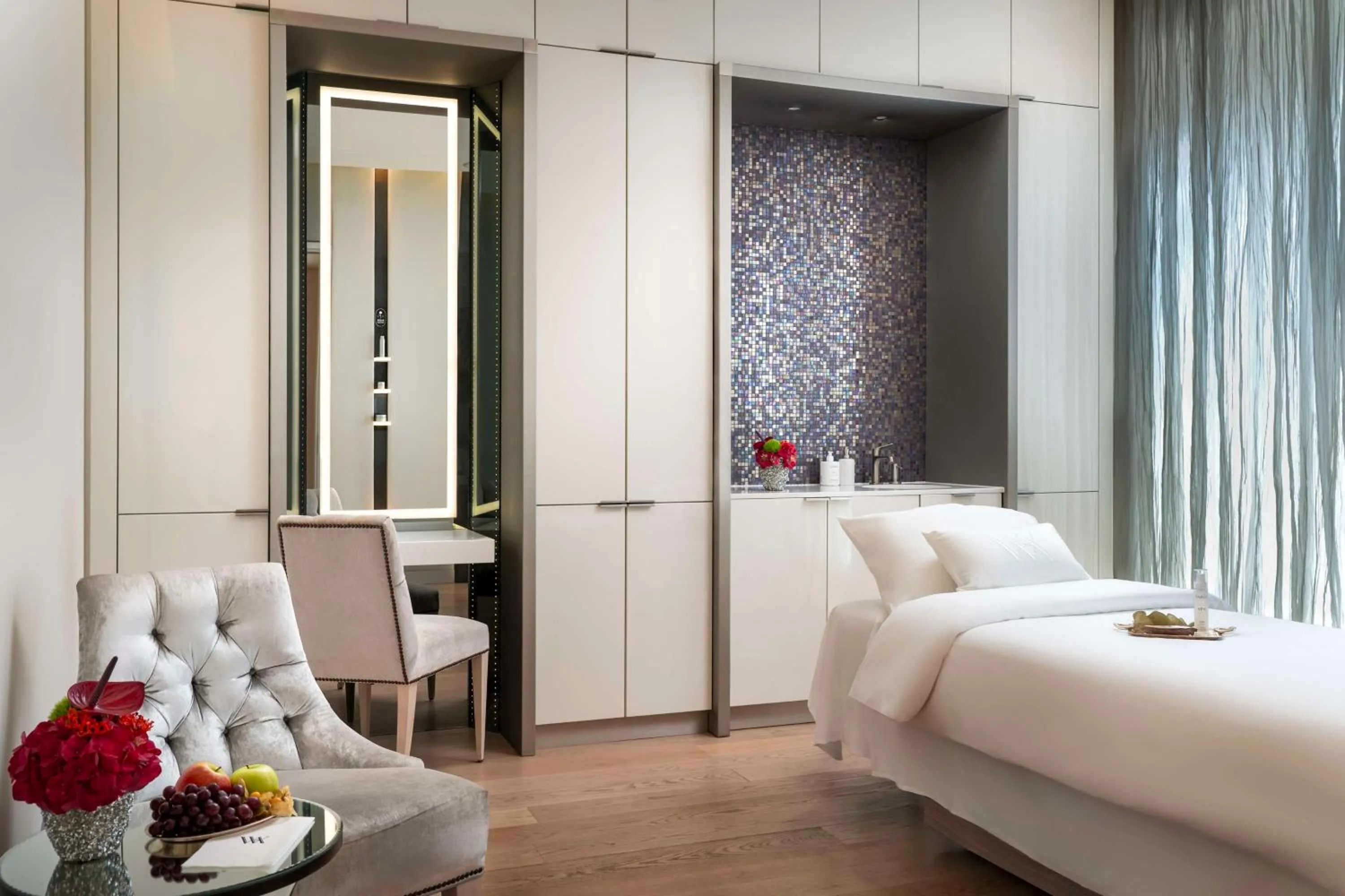 Spa and wellness centre/facilities, Bed in Waldorf Astoria Berlin