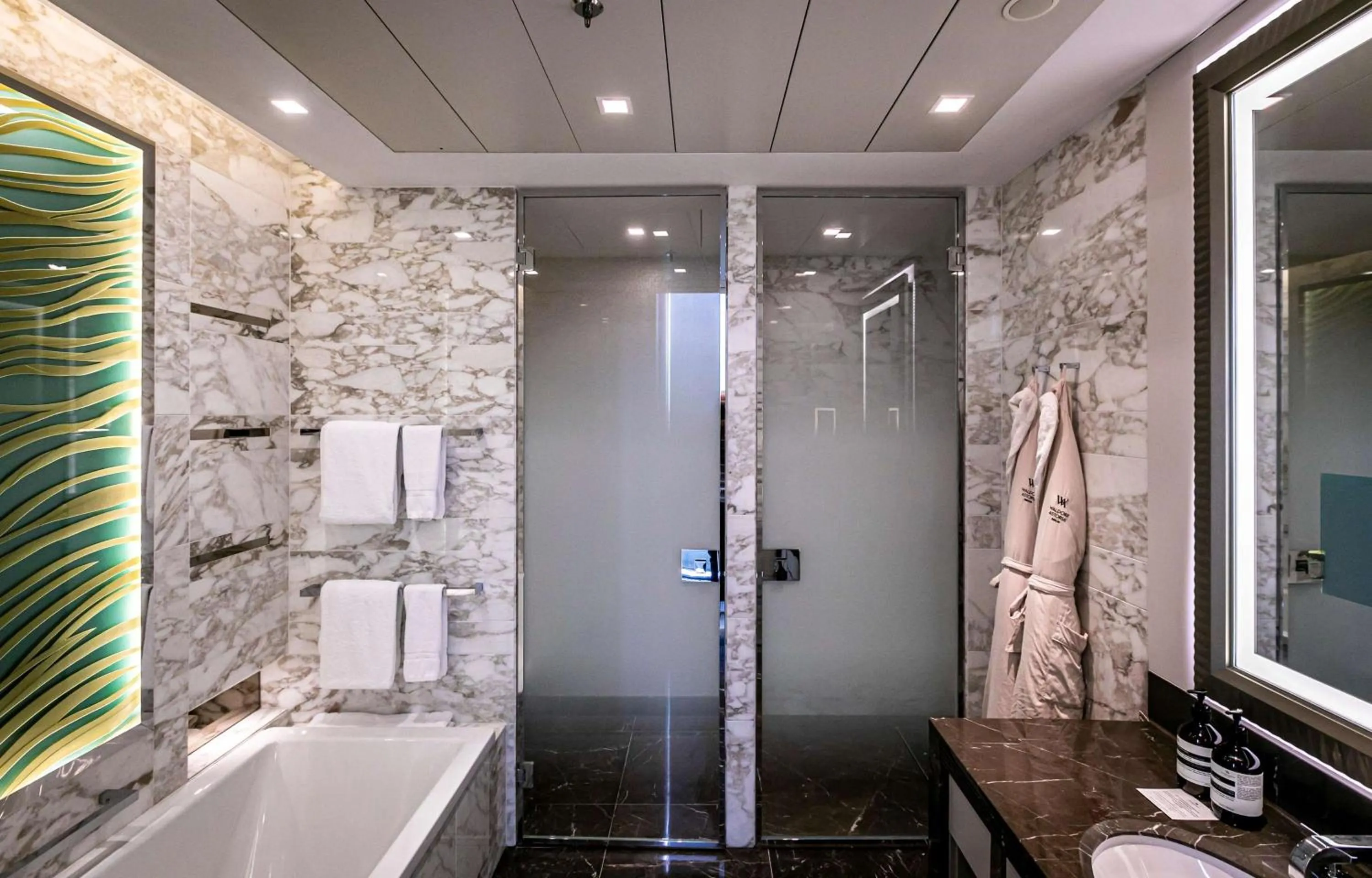 Bathroom in Waldorf Astoria Berlin