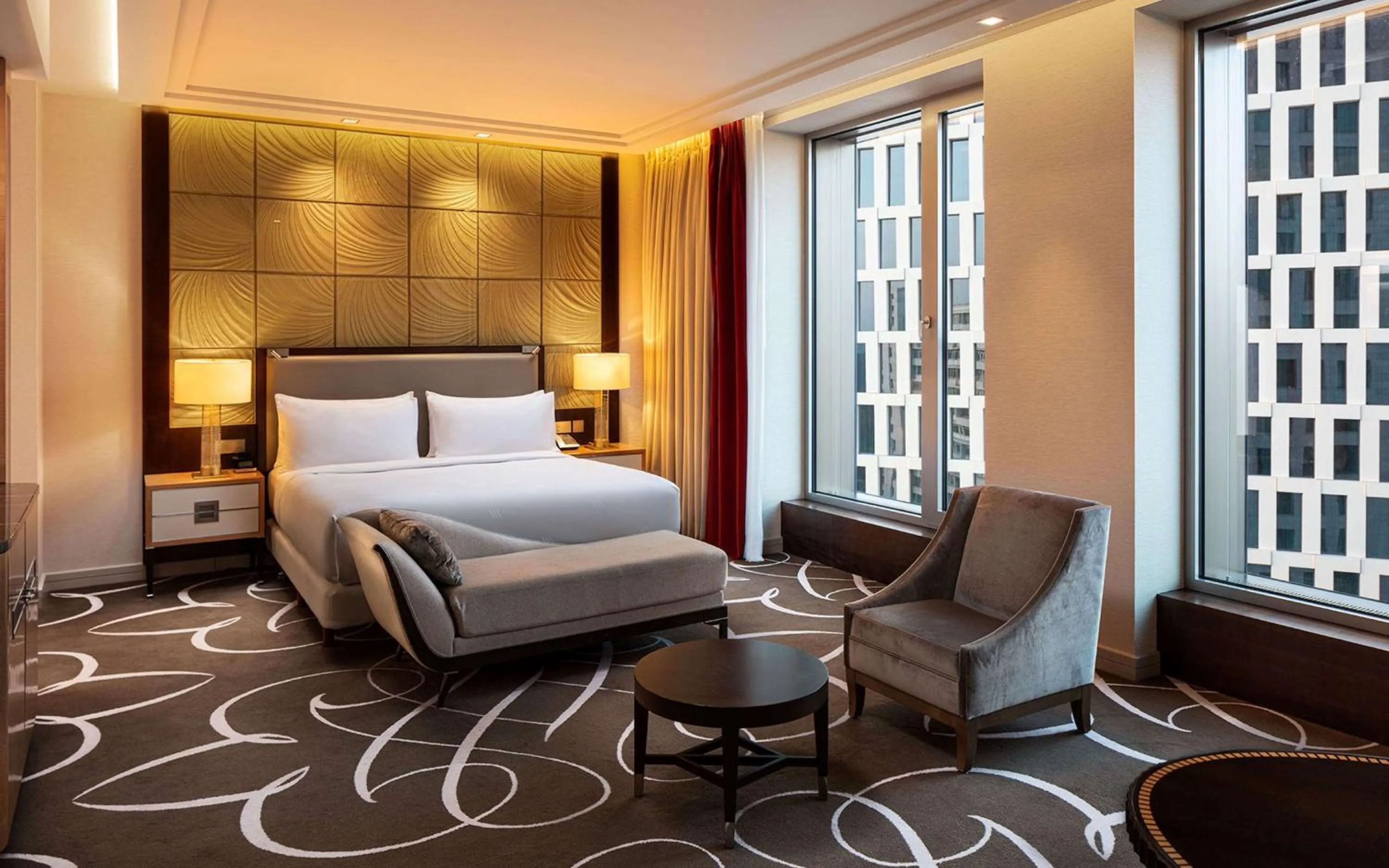 Bed in Waldorf Astoria Berlin